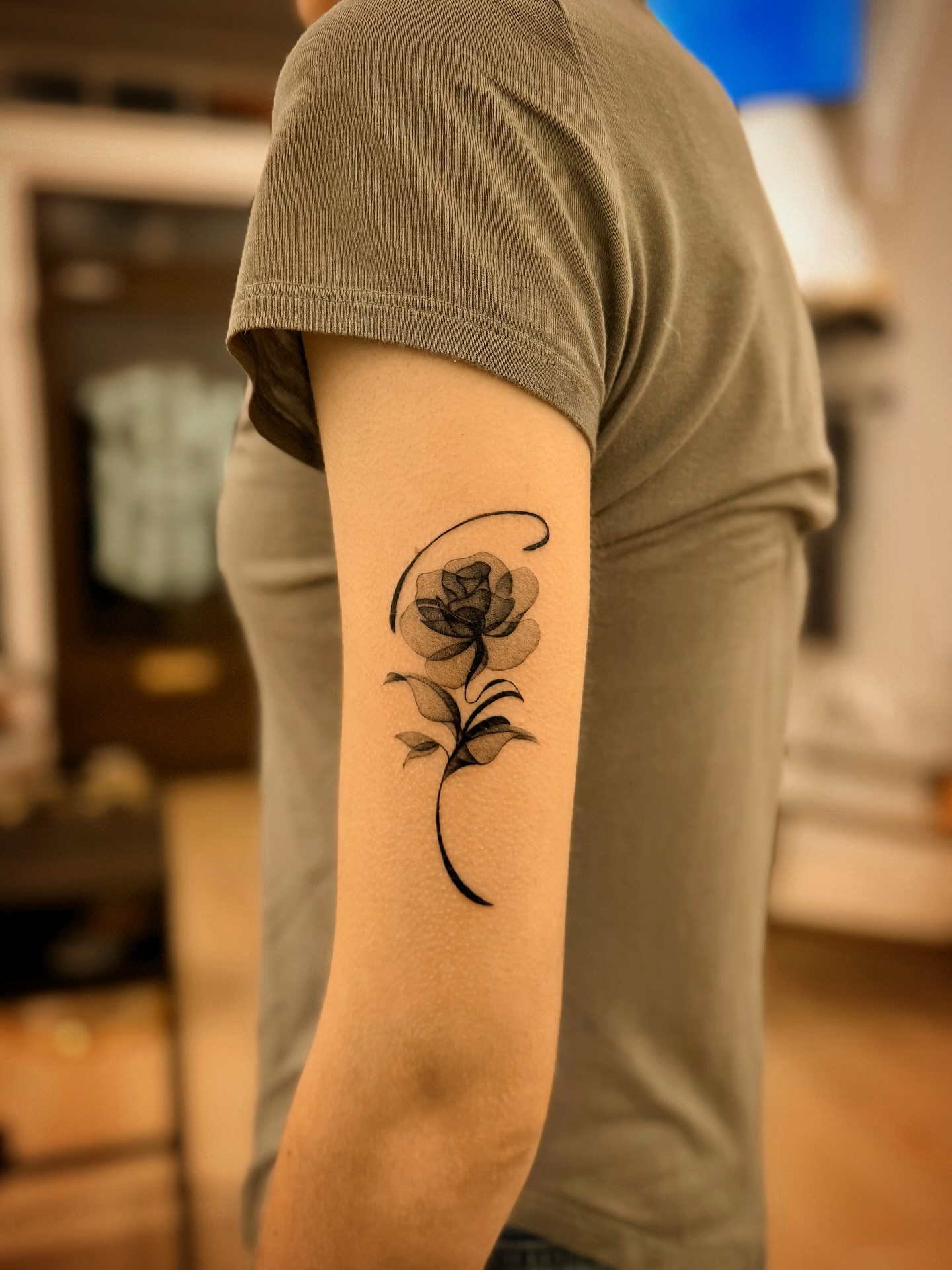 Tattoo by @tattooer_nick — black_and_grey