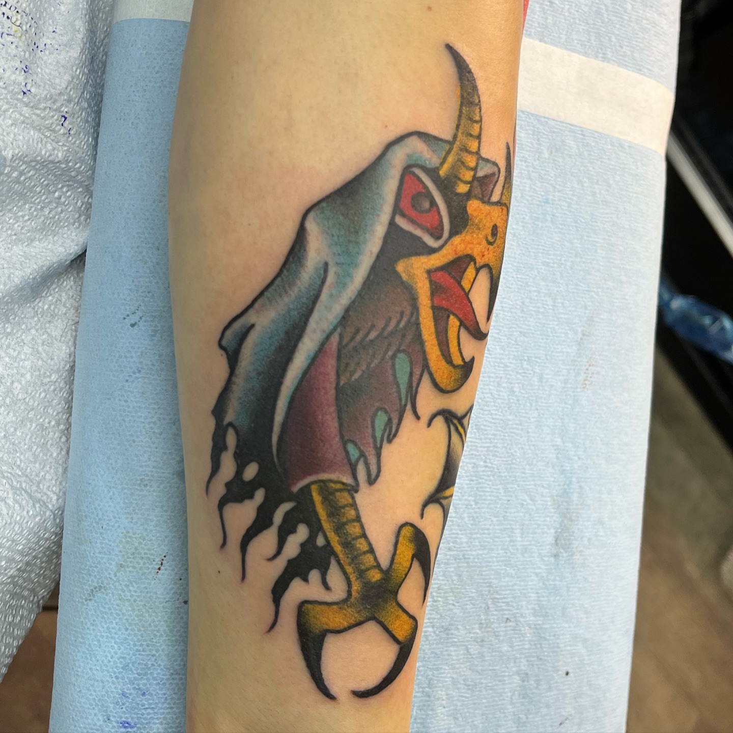 Tattoo by @slimwinters — american_traditional