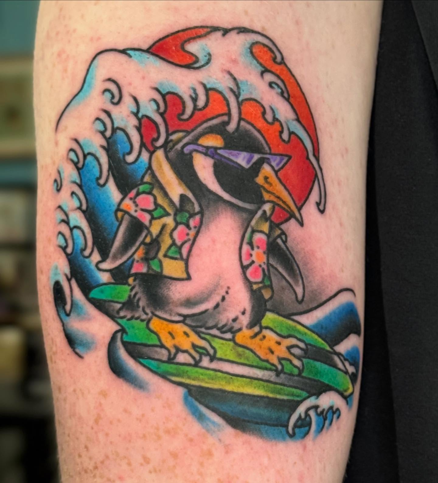 Tattoo by @andrewmammoth — american_traditional, new_school