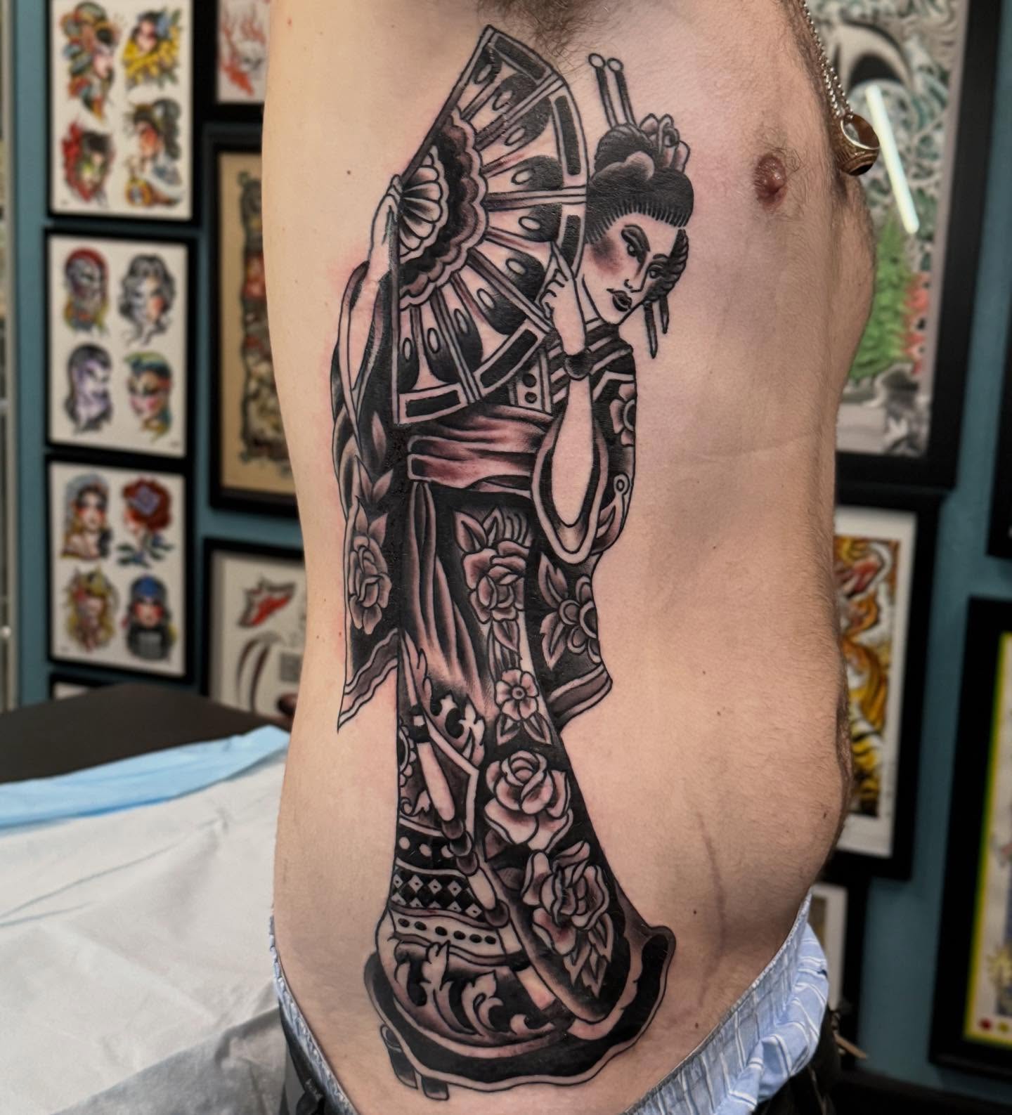 Tattoo by @andrewmammoth — american_traditional, black_and_grey