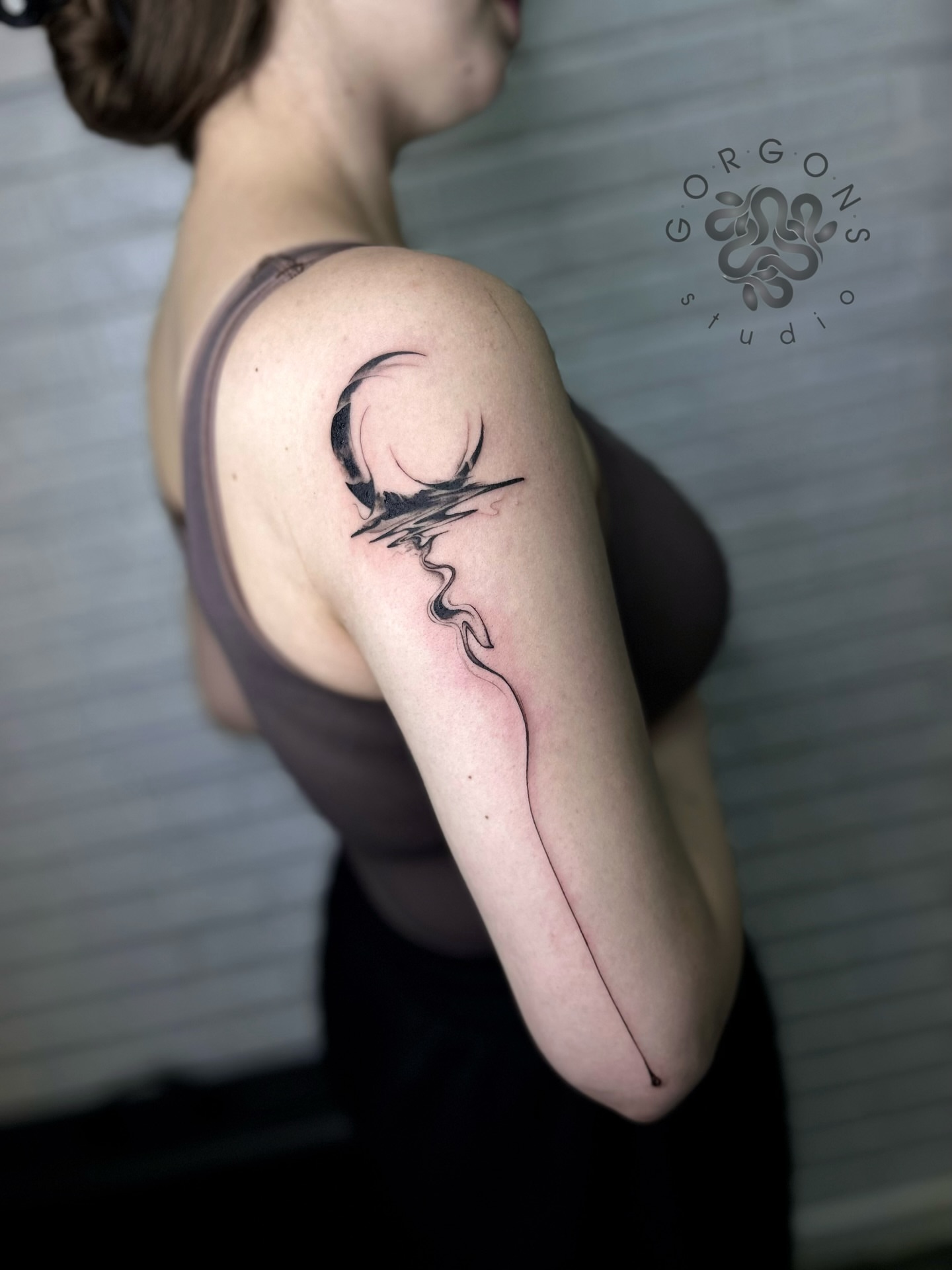 Tattoo by @tygydyk.tattoo — black_and_grey