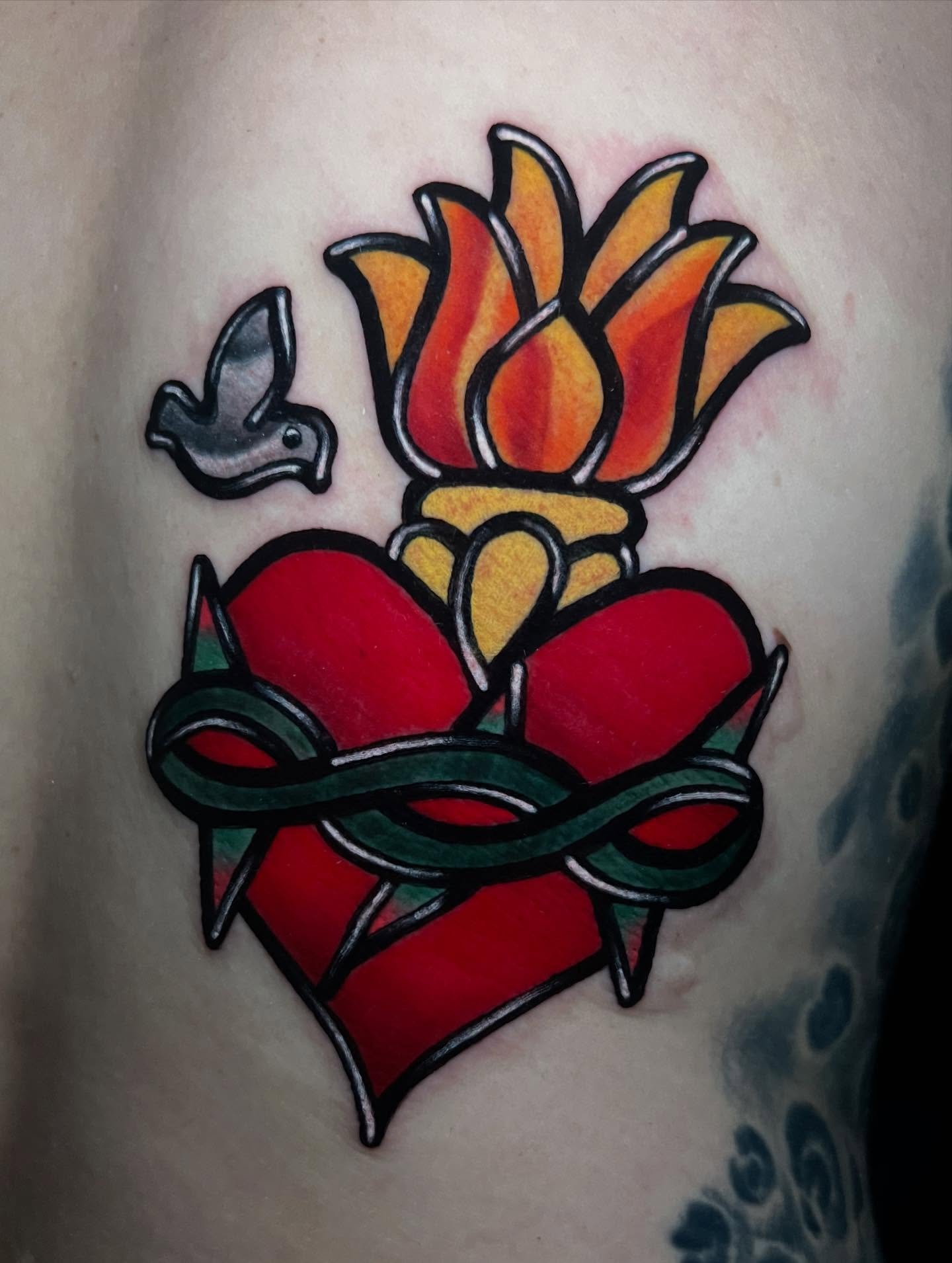 Tattoo by @katienowicki — american_traditional