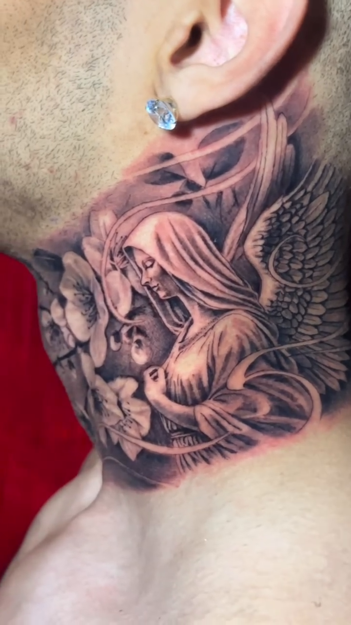 Tattoo by @cambamtattoos — realism, black_and_grey
