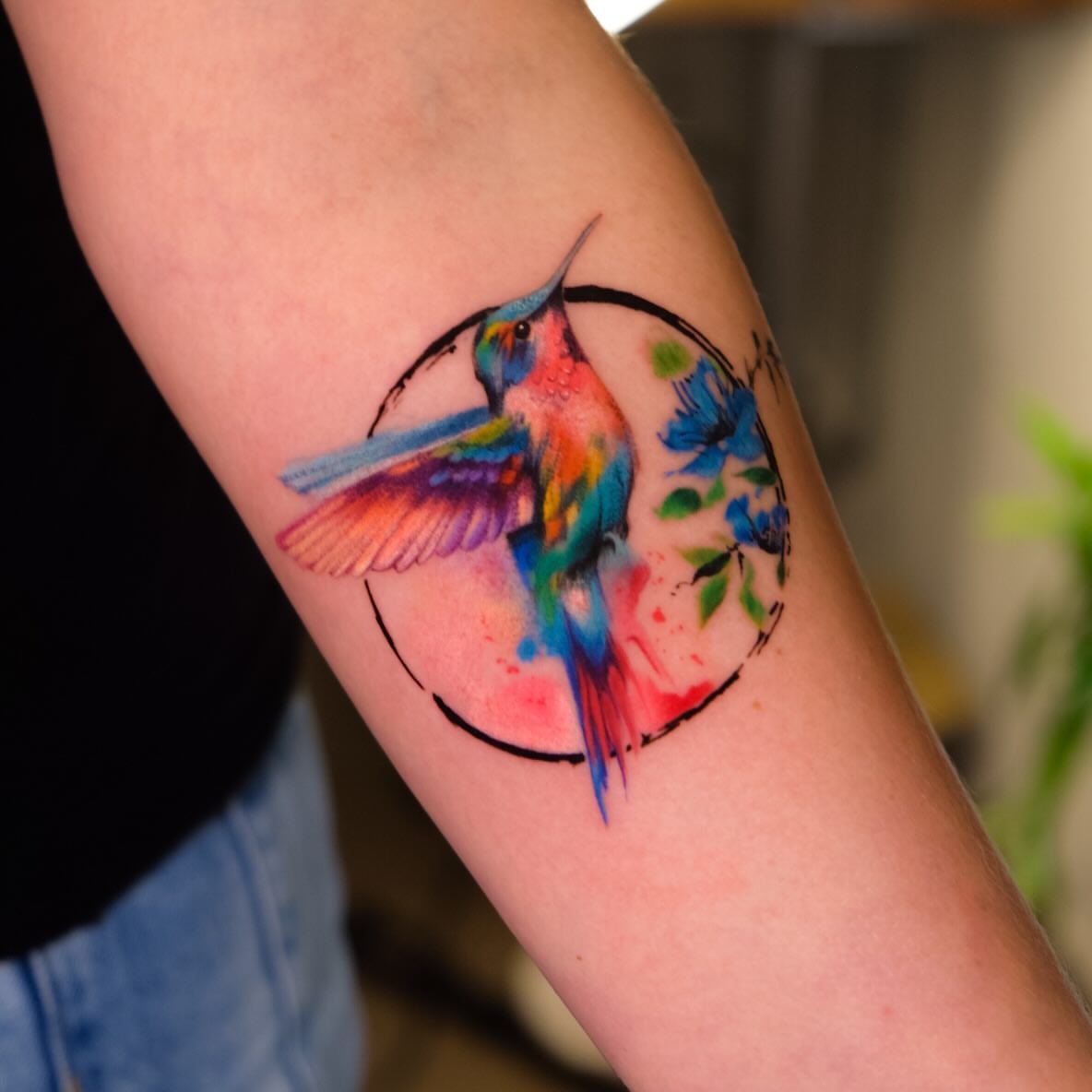 Tattoo by @senaasogutlu — watercolor