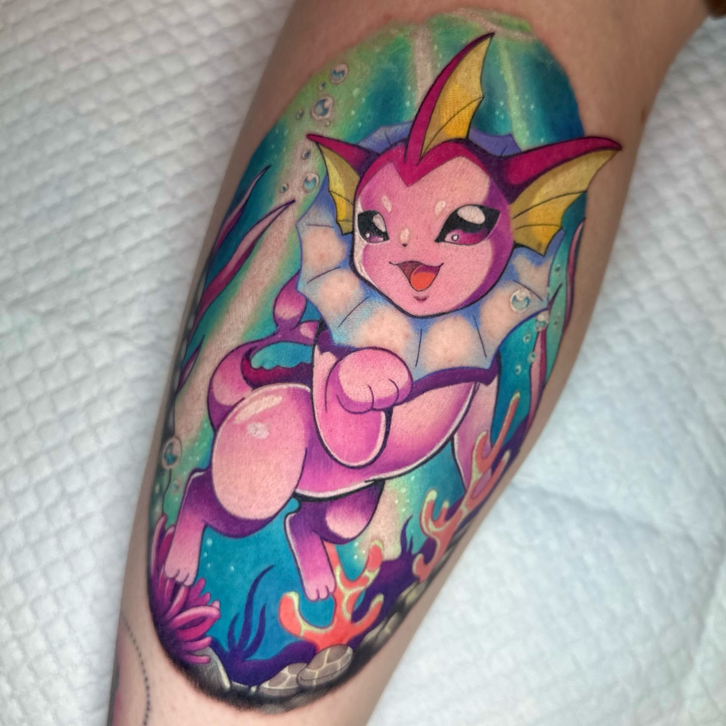 Tattoo by @fakkubunny — new_school, illustrative