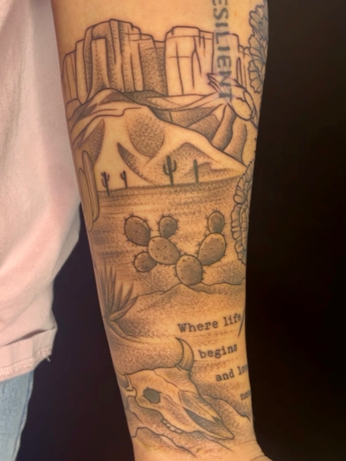 Tattoo by @angiestattoosaz — black_and_grey, realism