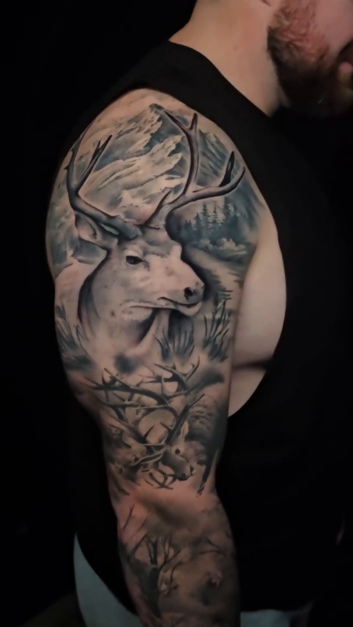 Tattoo by @dannymadsentattoo — realism, black_and_grey