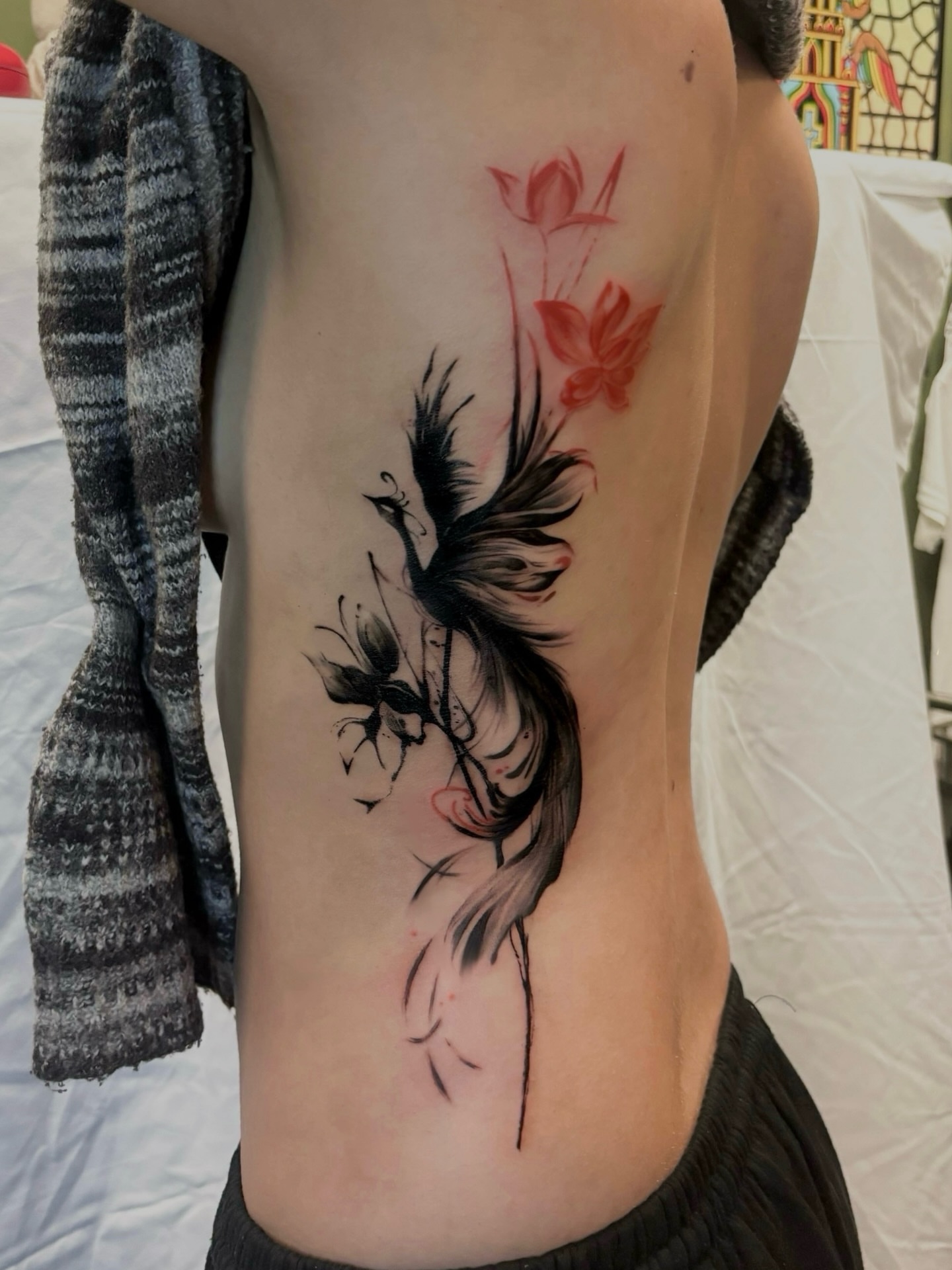 Tattoo by @seoulful_inc — watercolor, illustrative