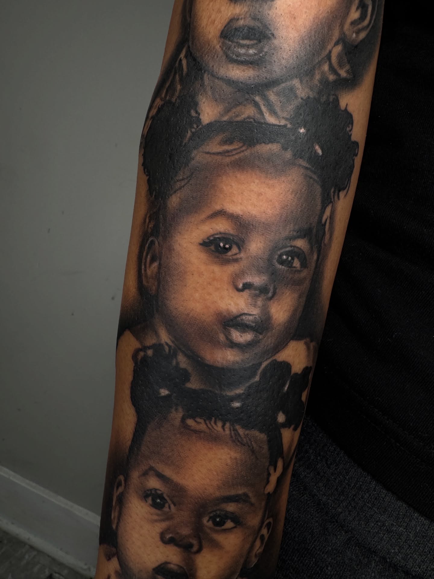 Tattoo by @cofaxtattoos — realism, dark_realism