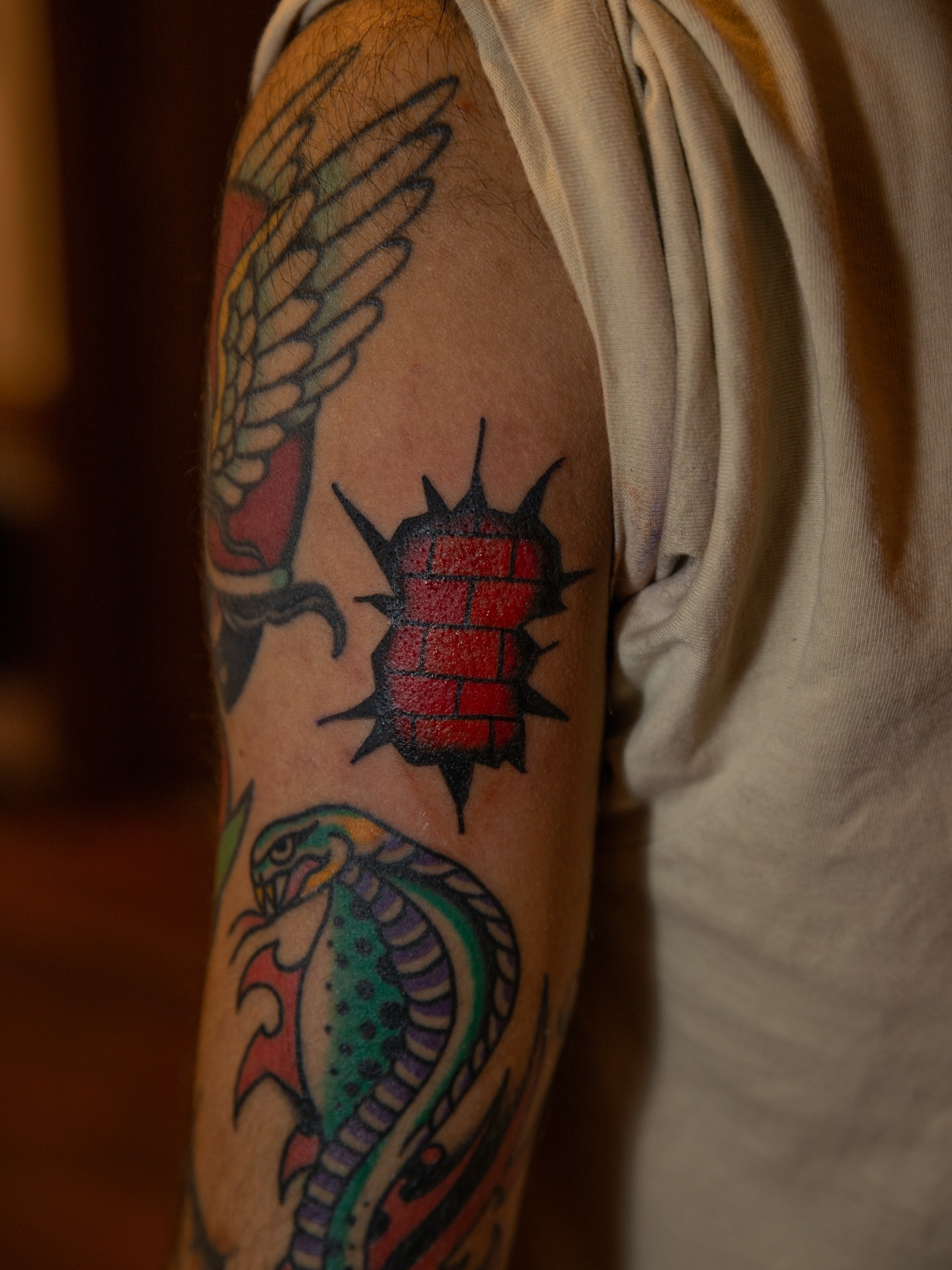 Tattoo by @trevordillonart — american_traditional
