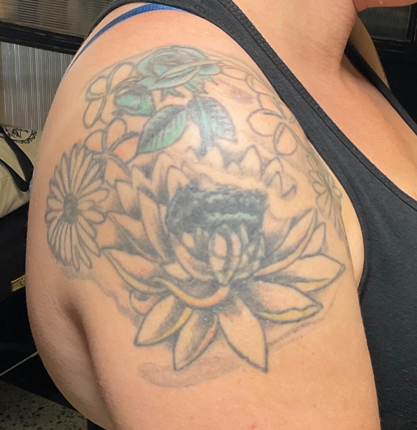 Tattoo by @necromandymods — black_and_grey