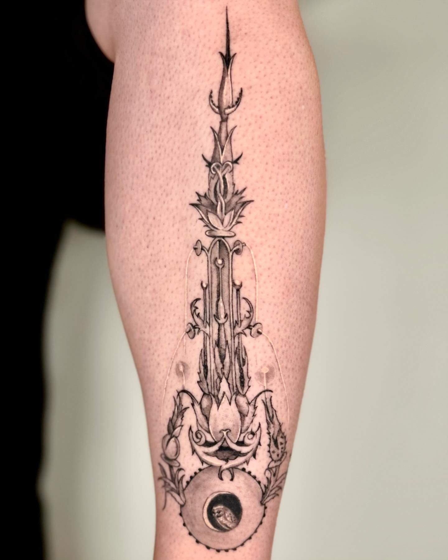 Tattoo by @pixisoda โ dotwork, black_and_grey