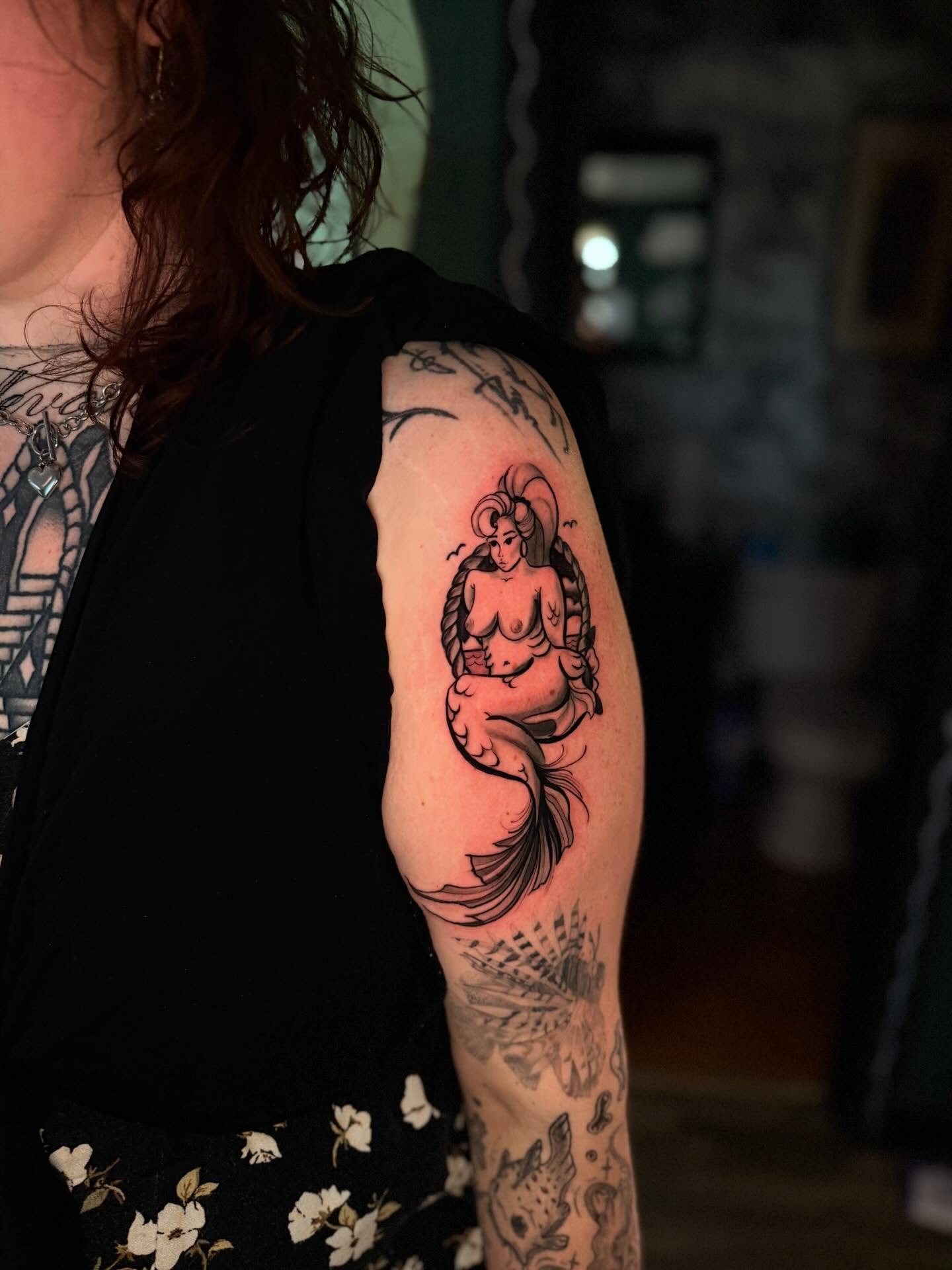 Tattoo by @sweetcarolinetattoo — neo_traditional