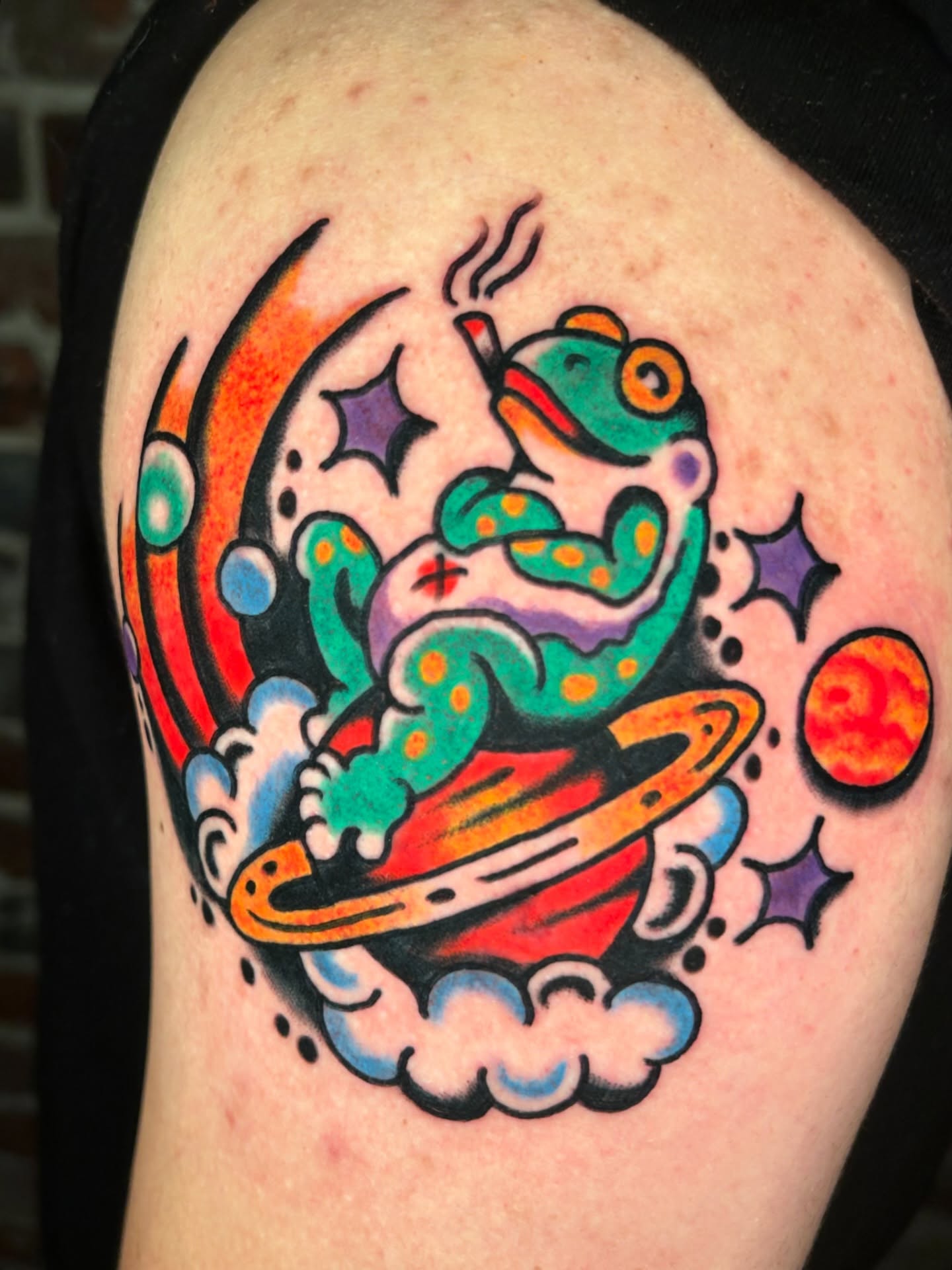 Tattoo by @bagofbones — new_school, illustrative