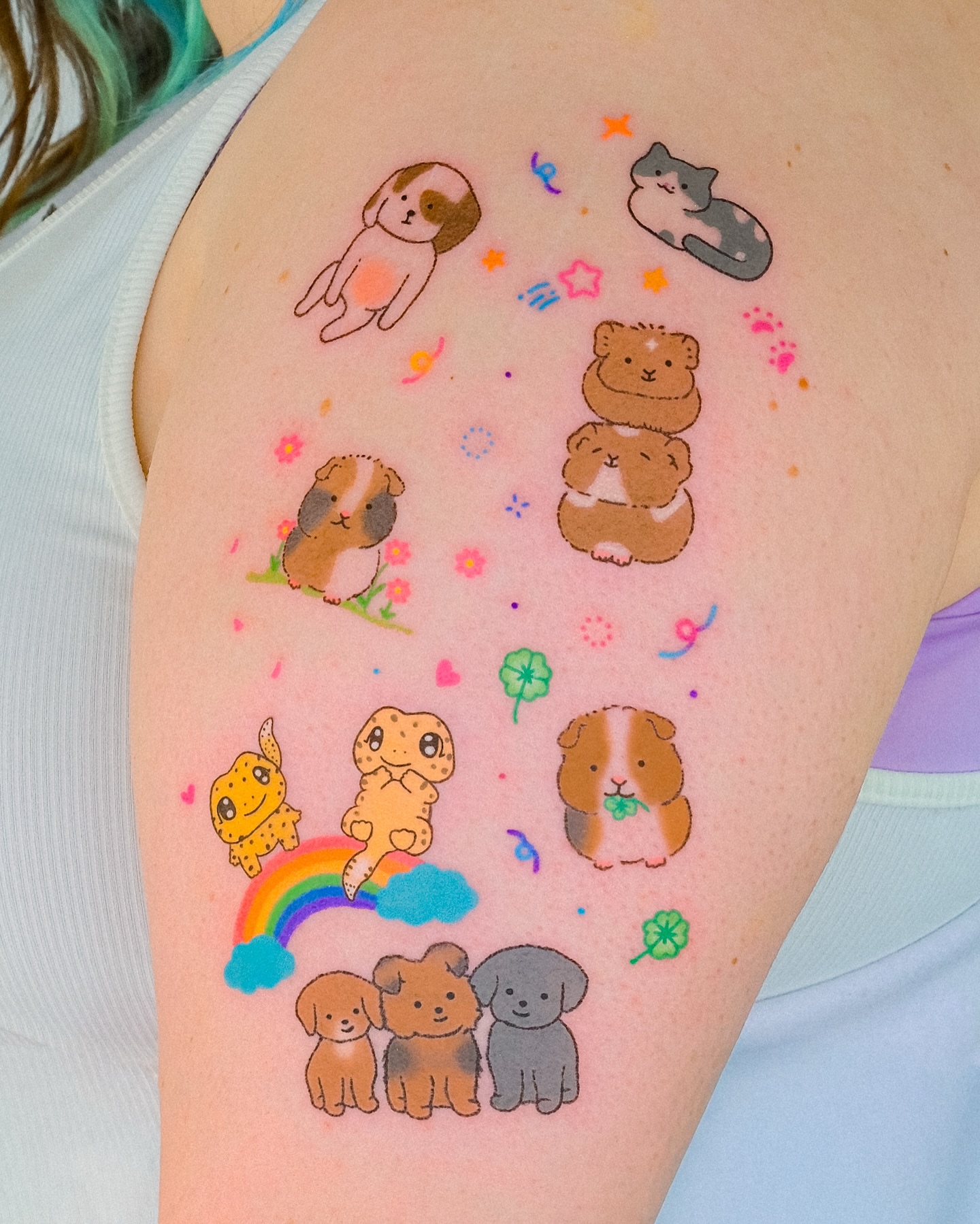 Tattoo by @katzepoke β watercolor, illustrative