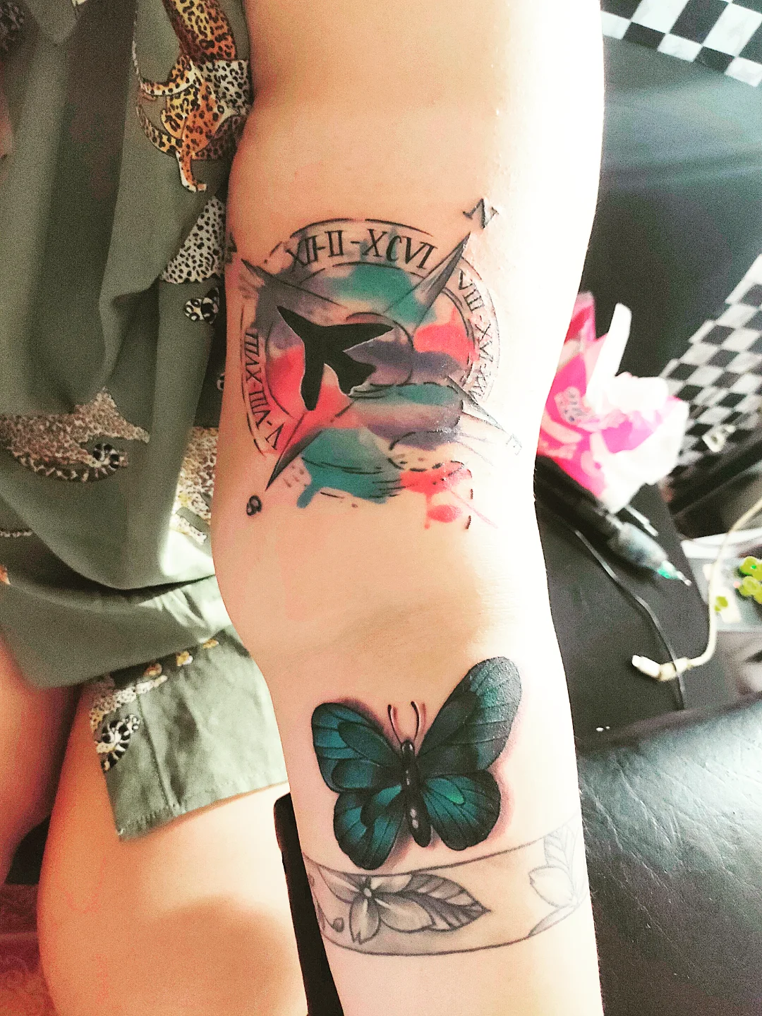 Tattoo by @r_a_tattoo — watercolor, realism