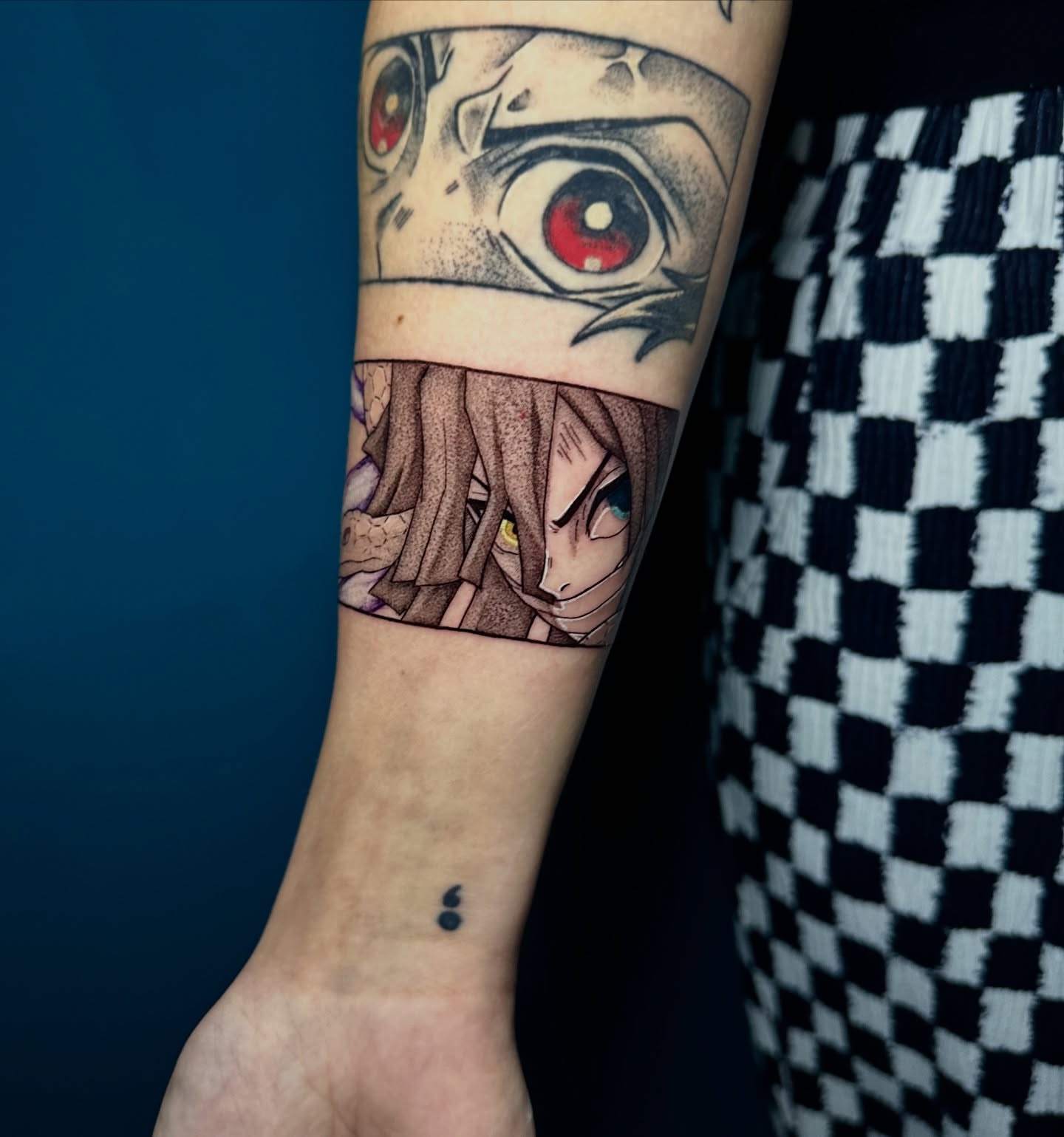 Tattoo by @d.ismailovink — anime, realism