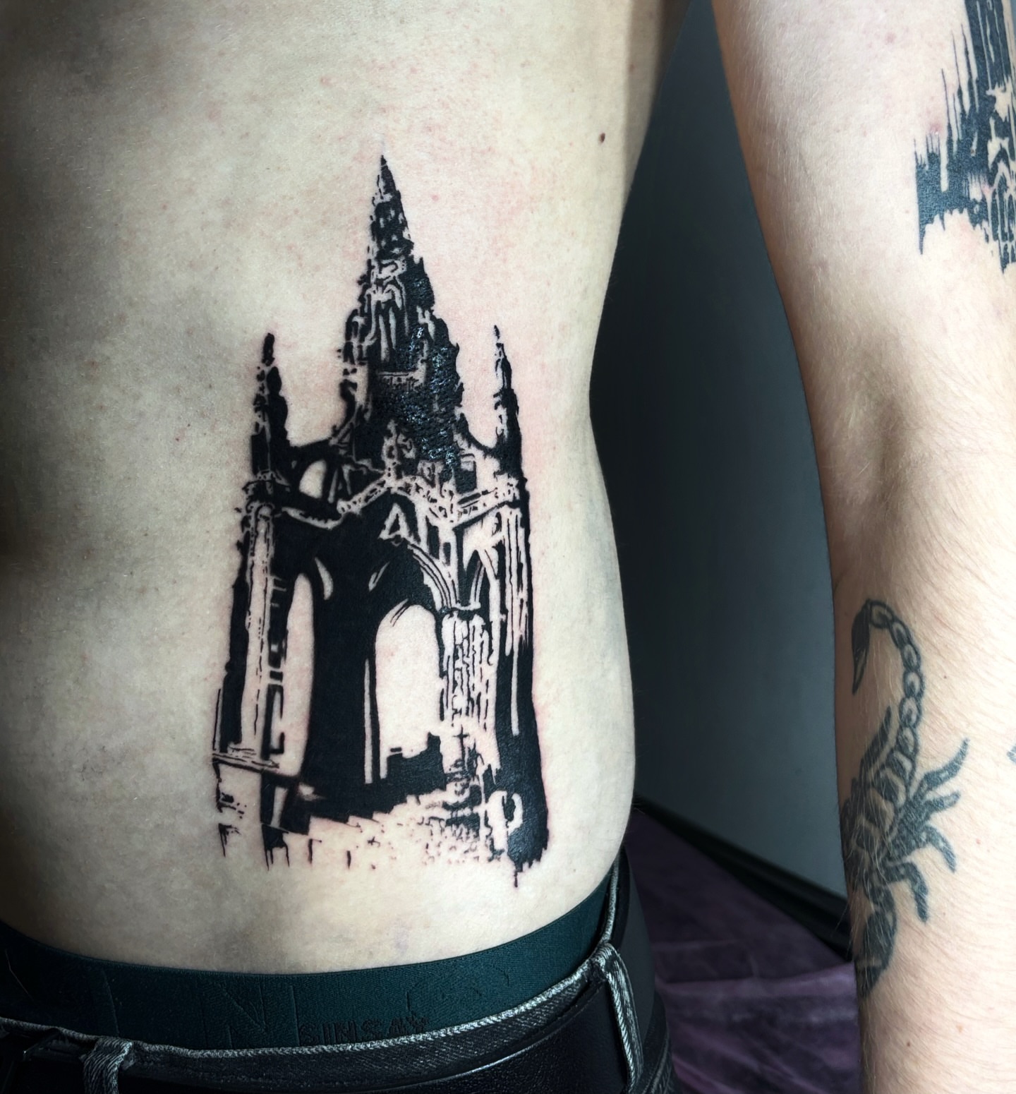 Tattoo by @skam_tattoo — black_and_grey