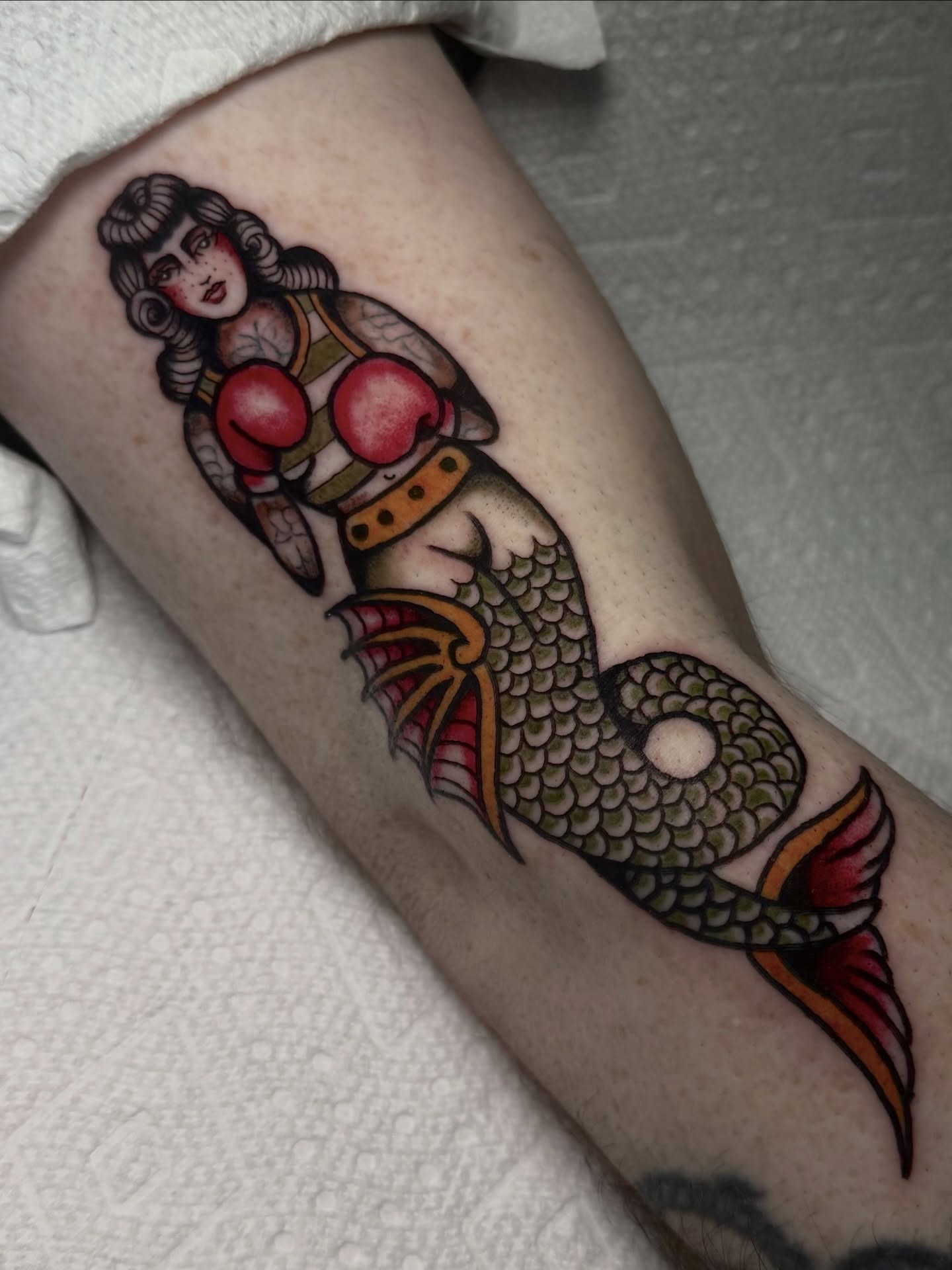 Tattoo by @hotdonnatattoos — american_traditional