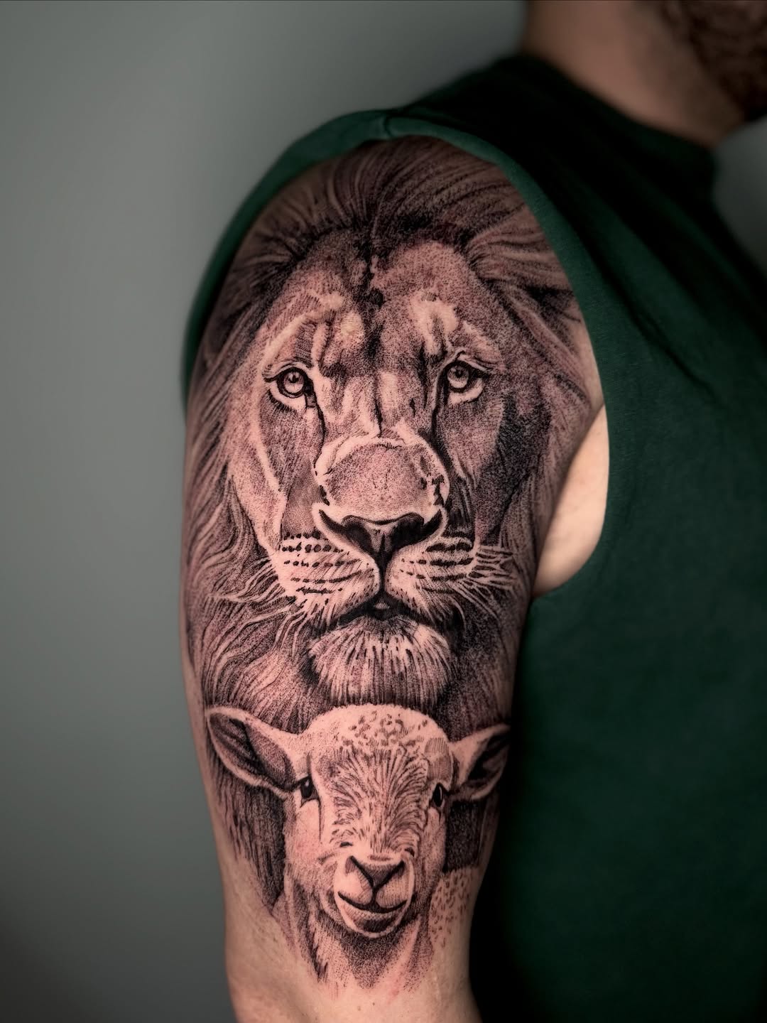 Tattoo work at Tommy's Tattoo Convention 2026