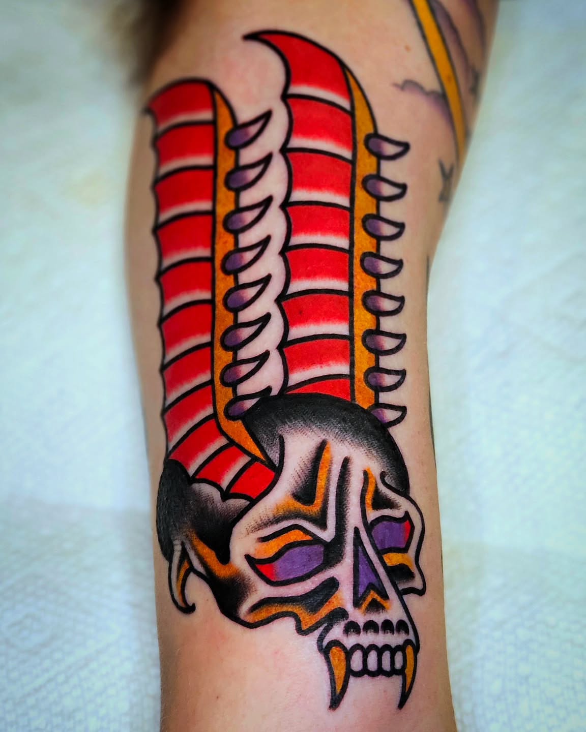 Tattoo by @mikegrasketattooart — american_traditional