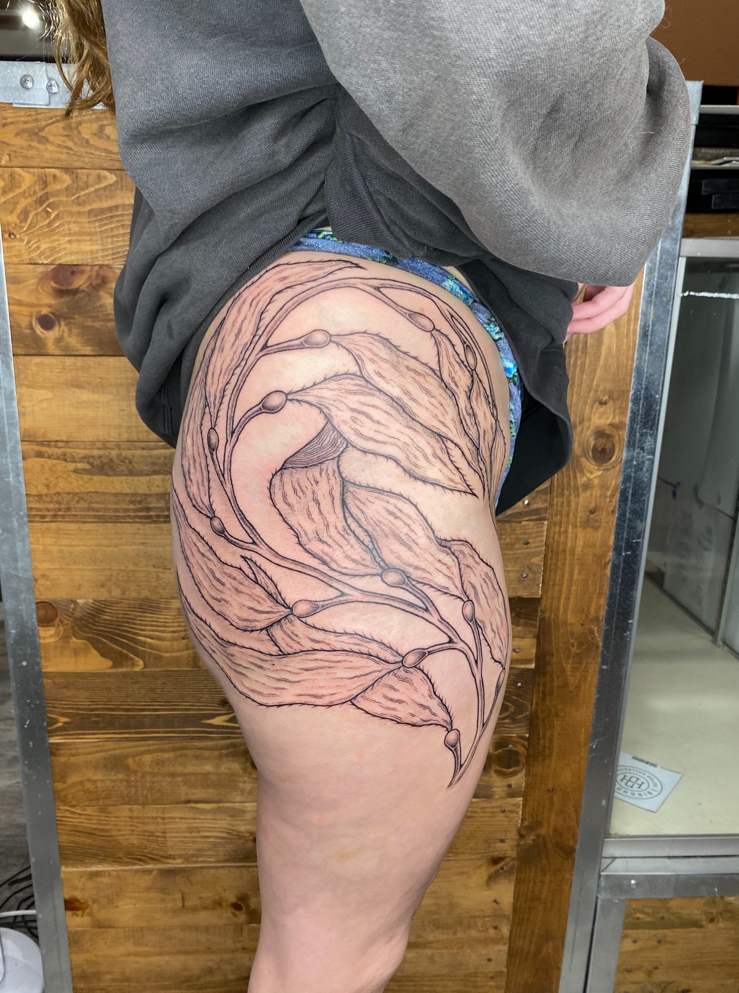 Tattoo by @rippintattoos — black_and_grey