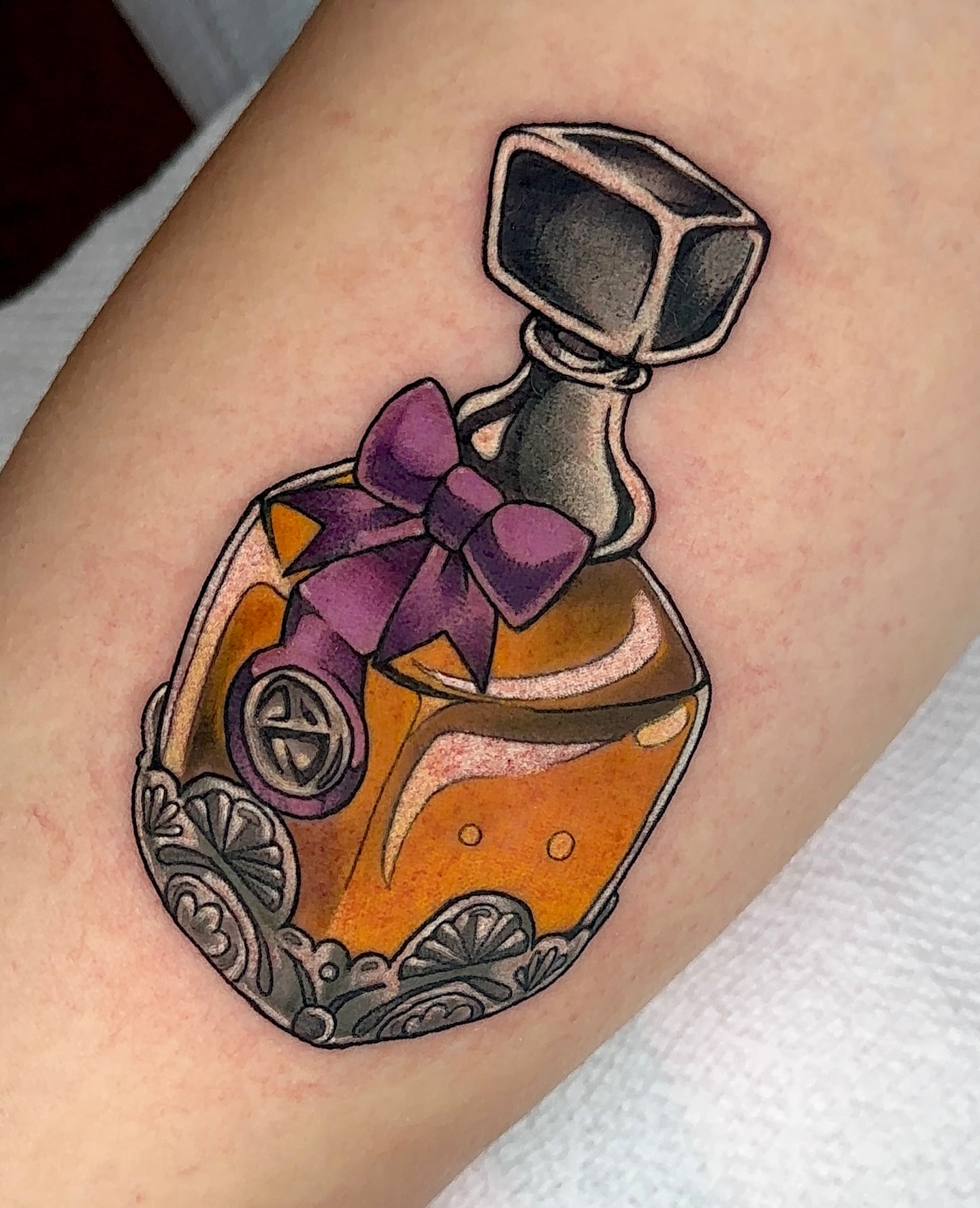 Tattoo by @raerae.tattoos — watercolor