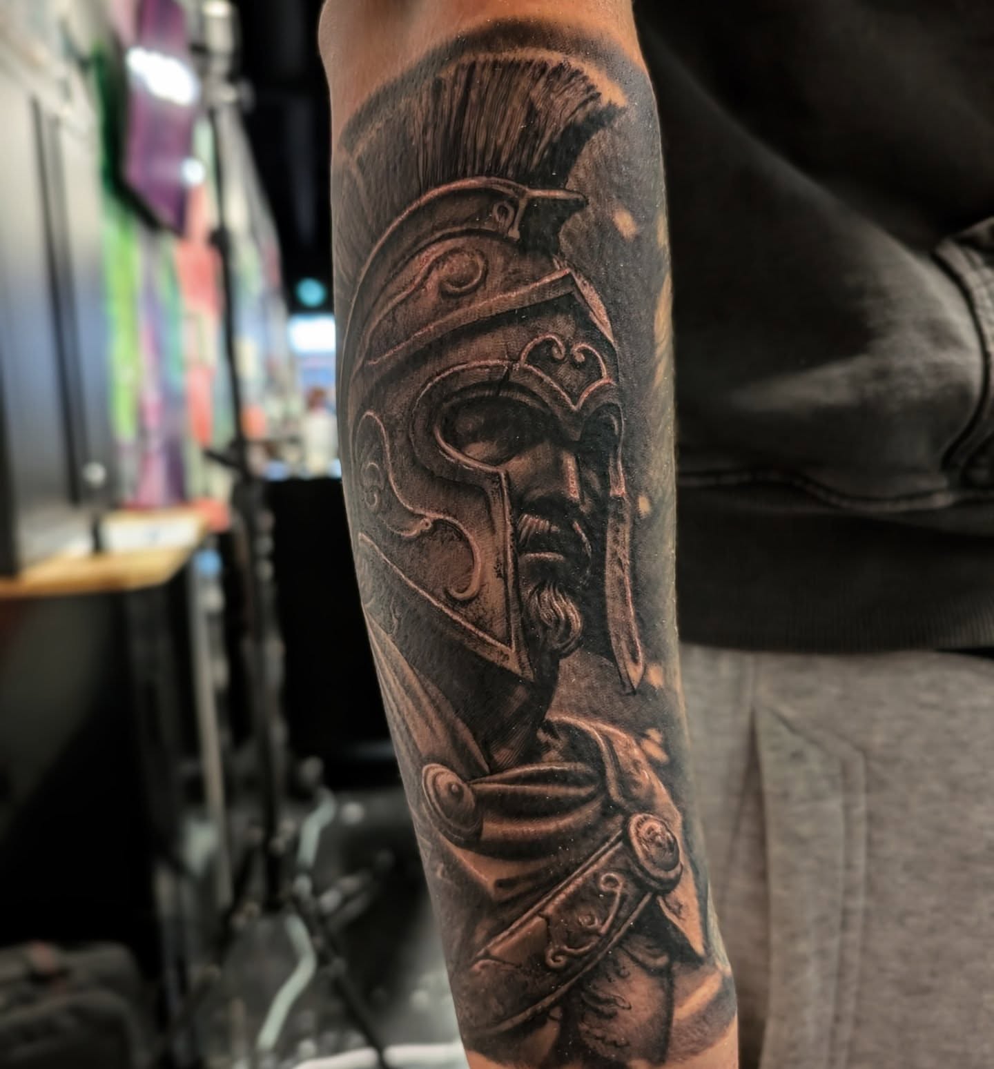 Tattoo by @alex.capatina.tattoos — black_and_grey, realism