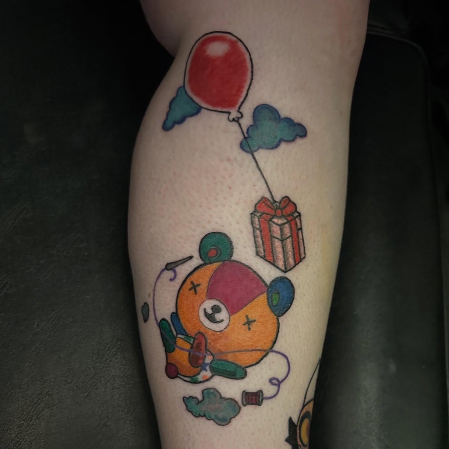 Tattoo by @needlecakeinc — dotwork