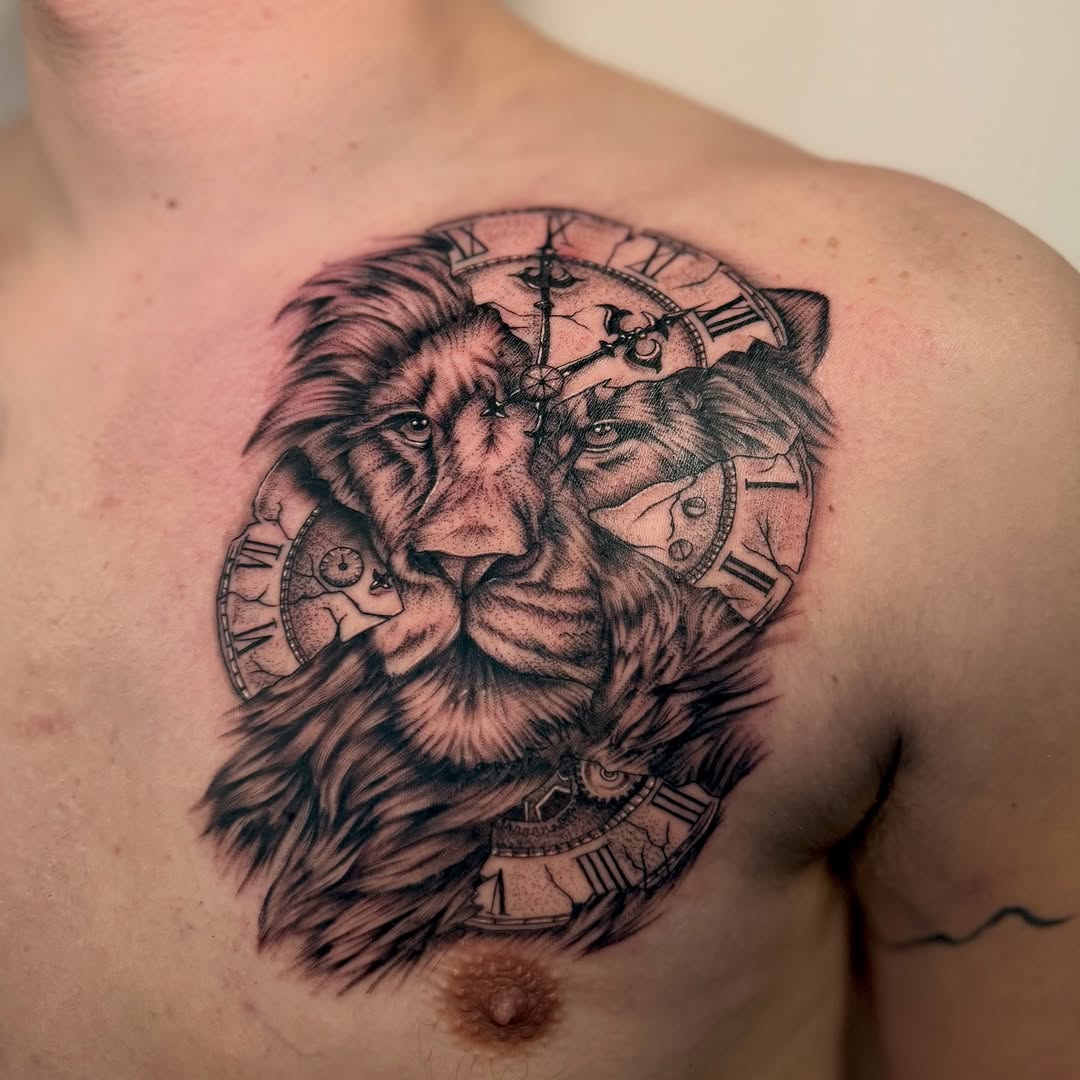Tattoo by @gailtattoos — realism, black_and_grey