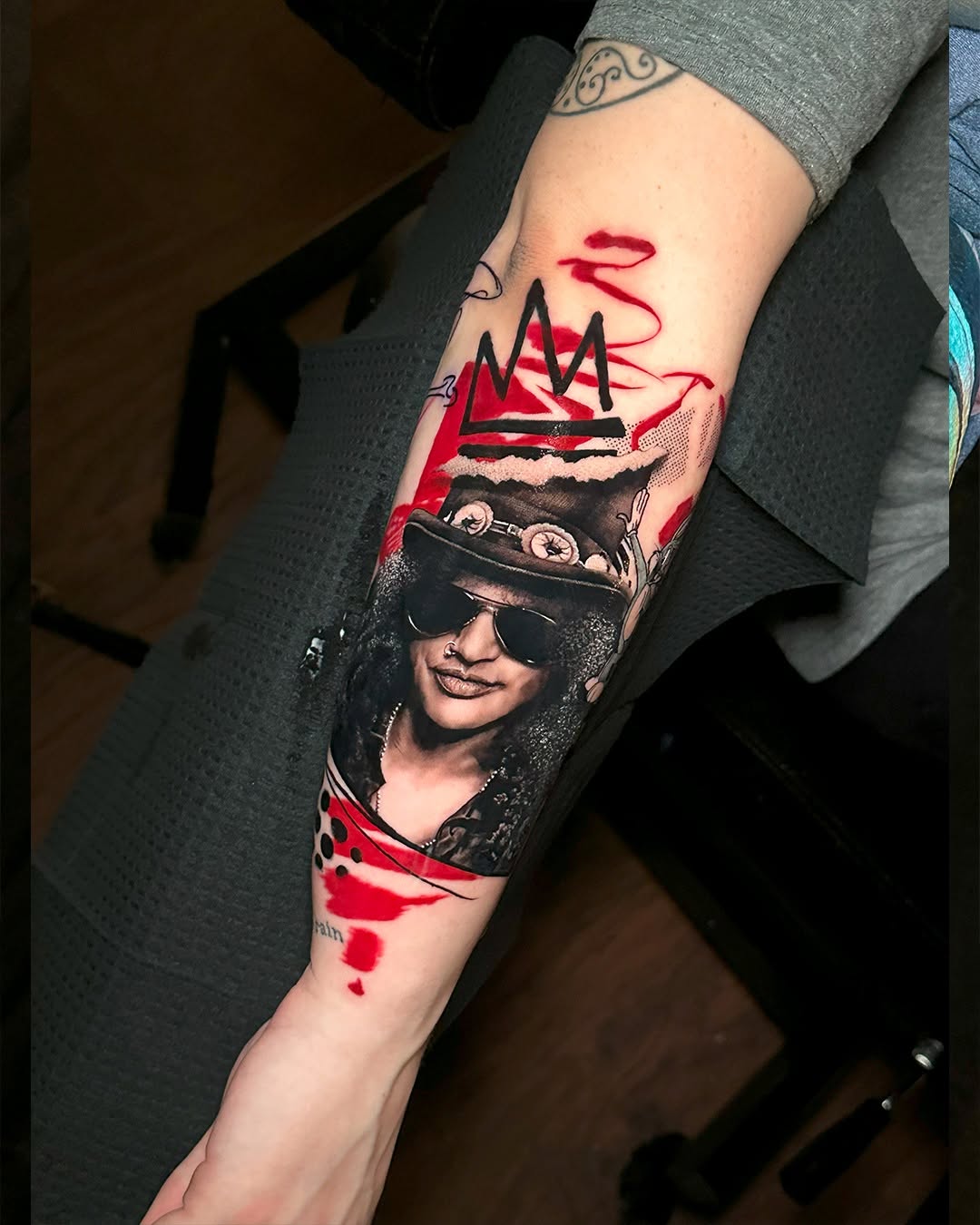 Tattoo by @kevin_bradleyjr — trash_polka, realism