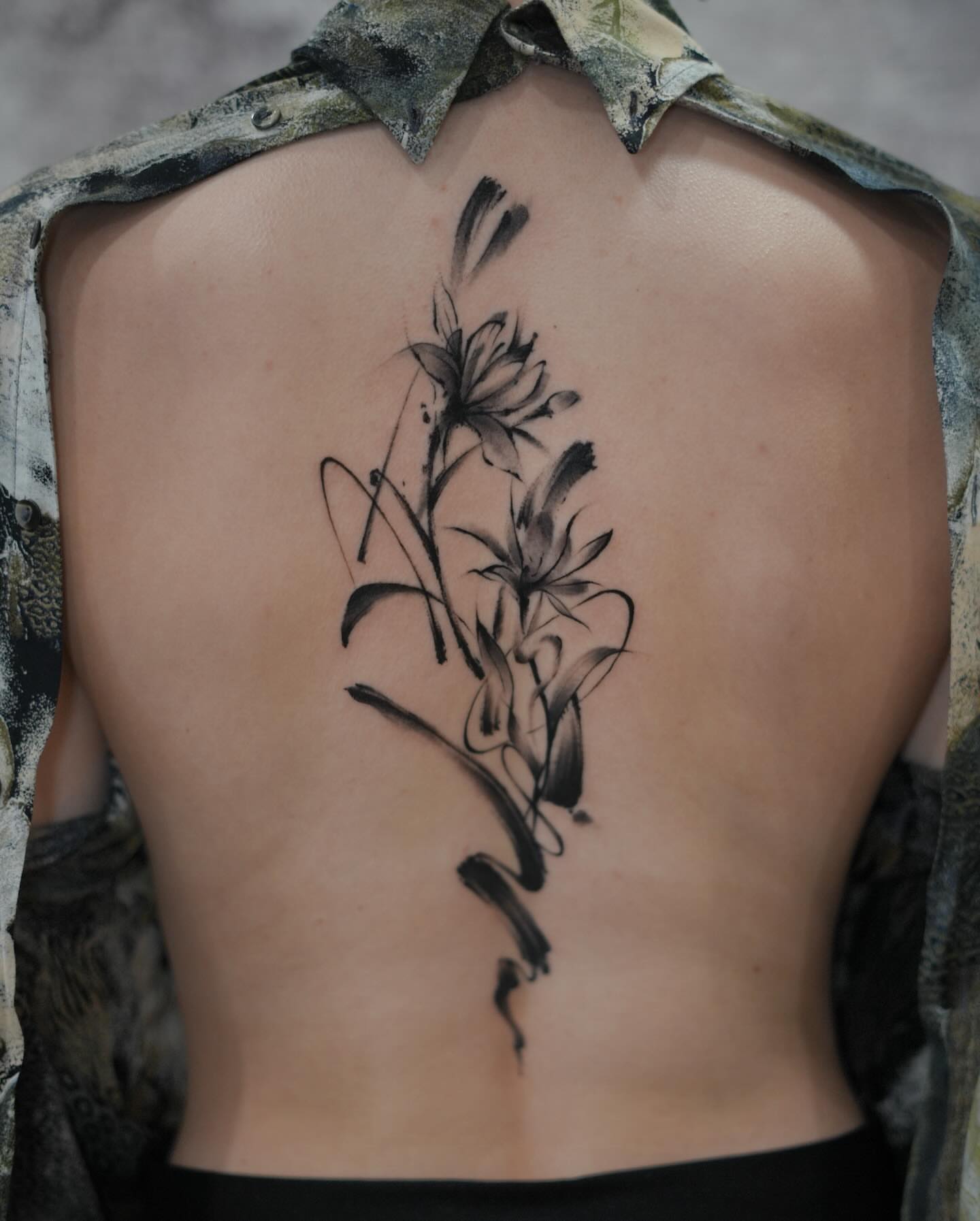 Tattoo by @mr.yang_tattoo — black_and_grey