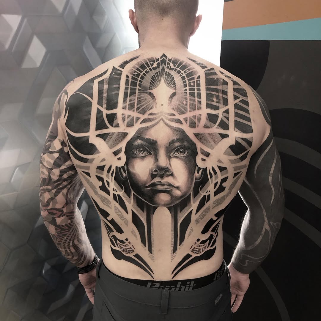 Tattoo work at Seattle Tattoo Expo 2026