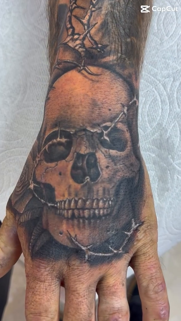 Tattoo by @legoetatts — realism, black_and_grey
