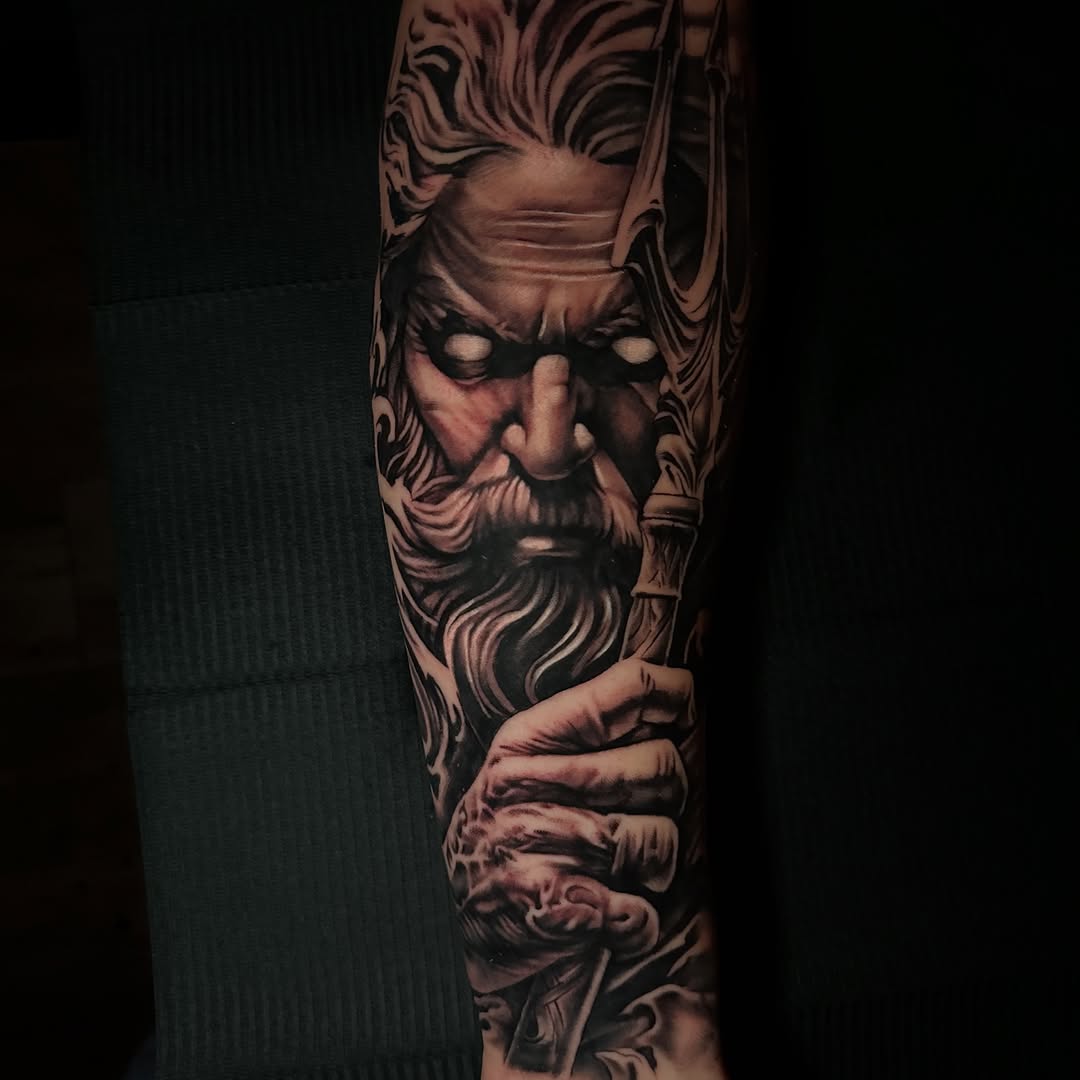 Tattoo by @b.cass_killingsword โ realism, black_and_grey
