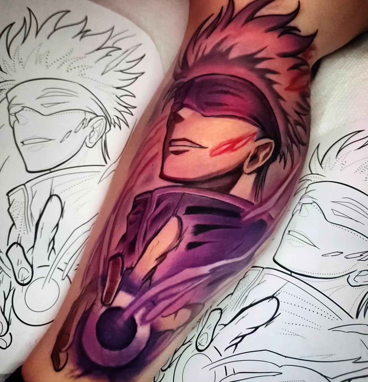 Tattoo by @m.truthtattoos β anime