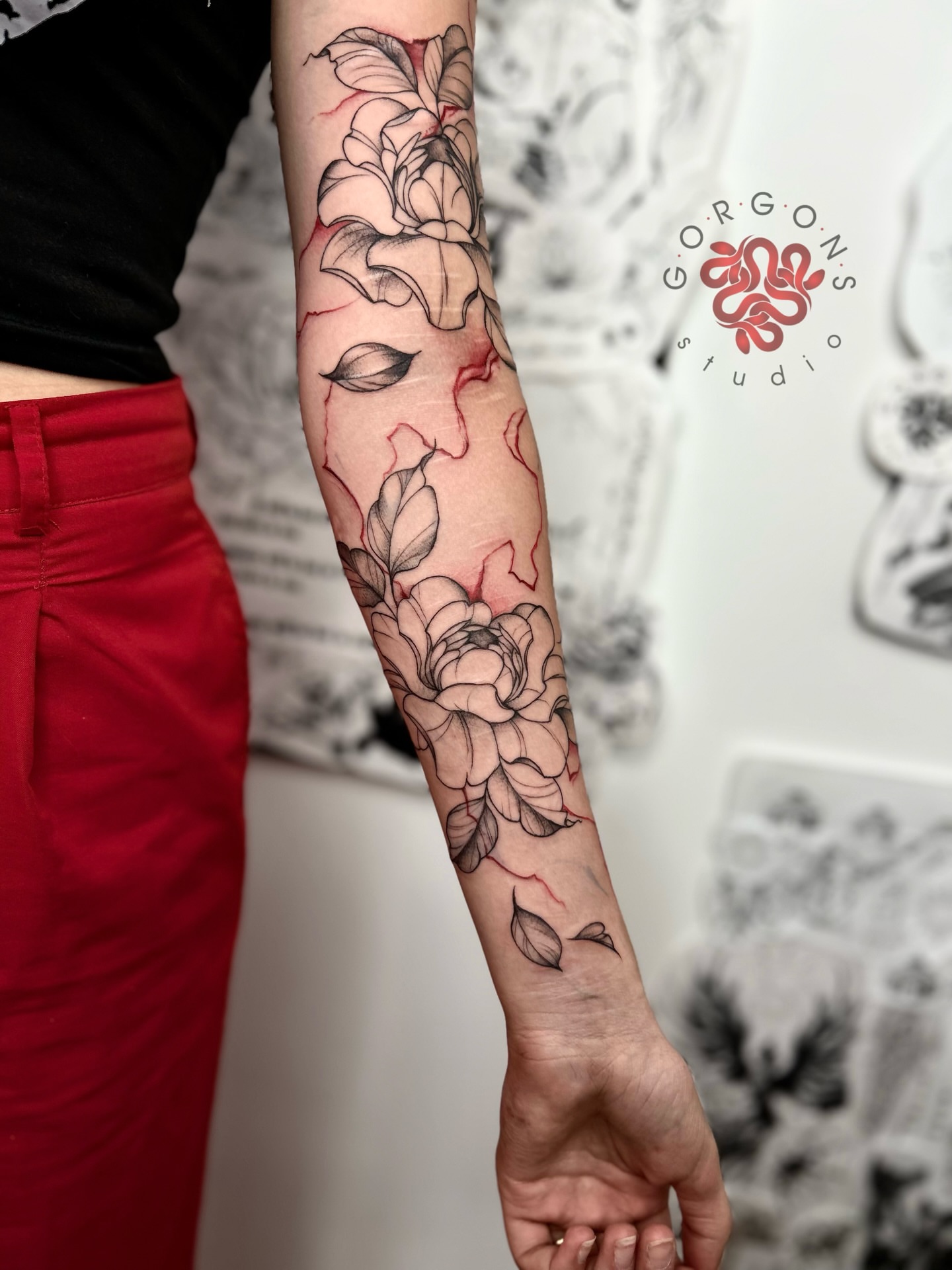 Tattoo by @tygydyk_tattoo — black_and_grey