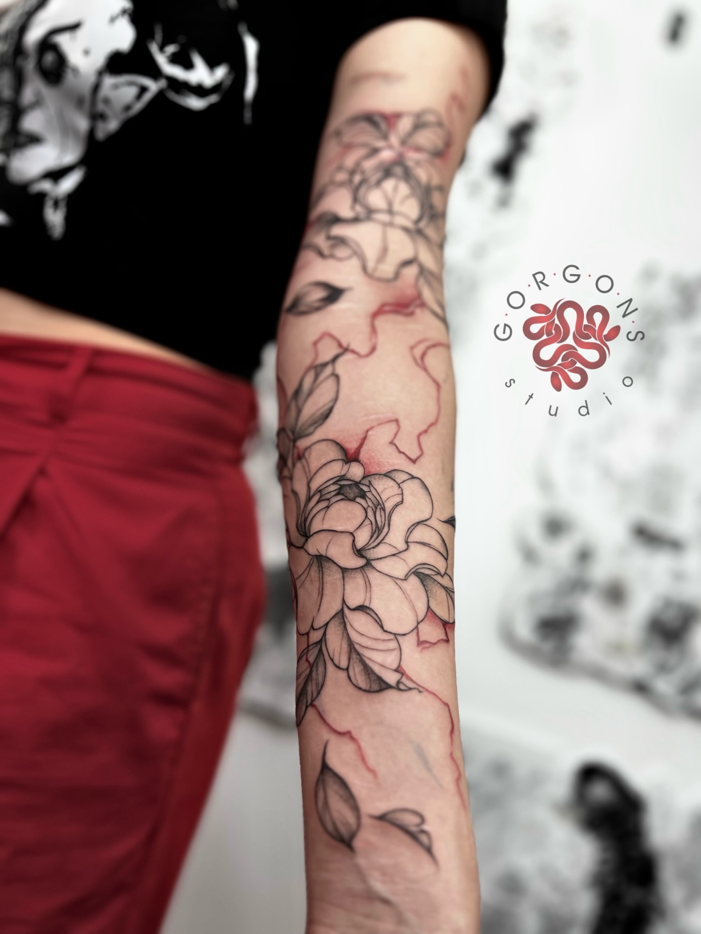 Tattoo by @tygydyk_tattoo — black_and_grey