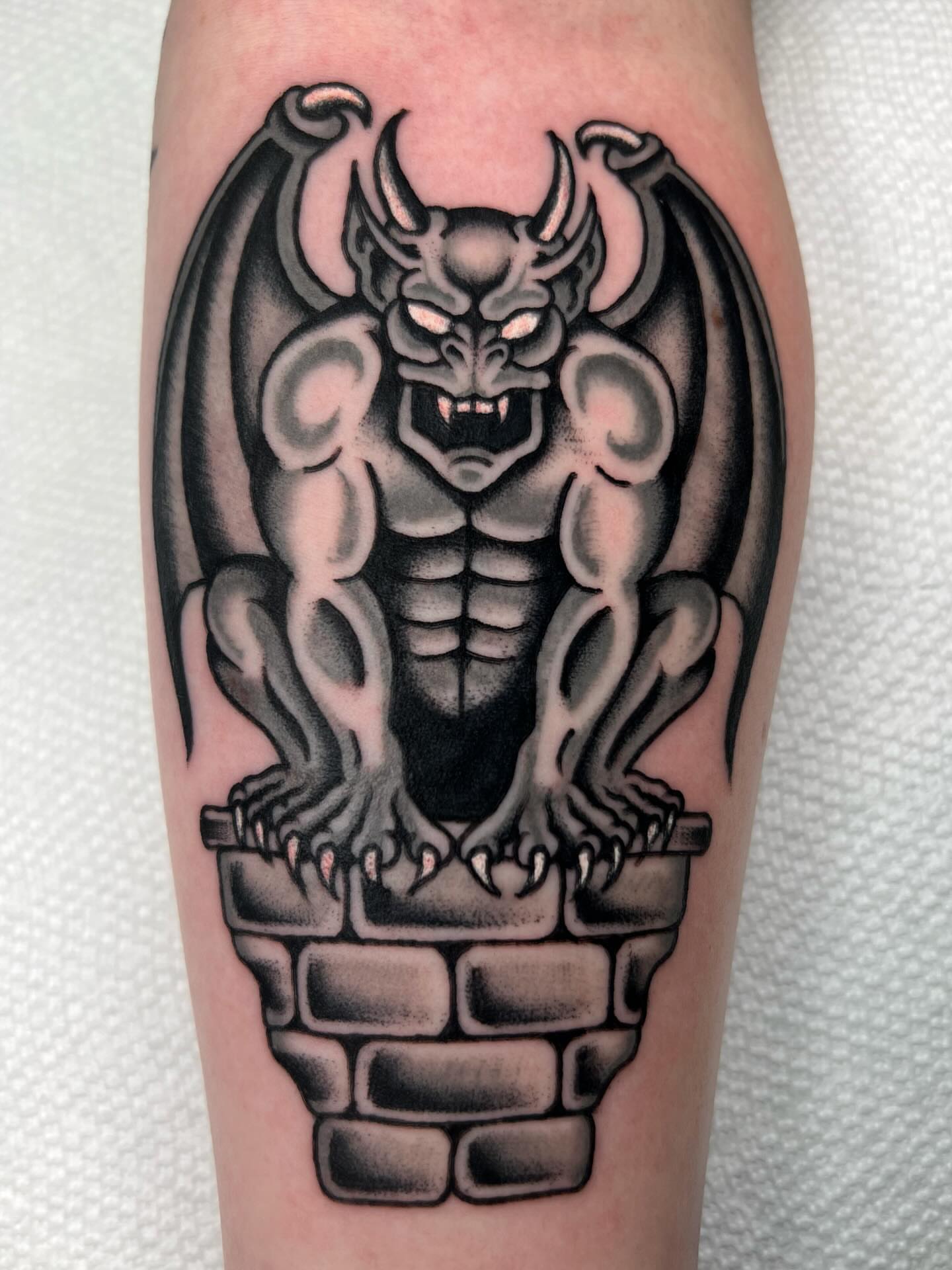 Tattoo by @kevincarusotattooer — black_and_grey