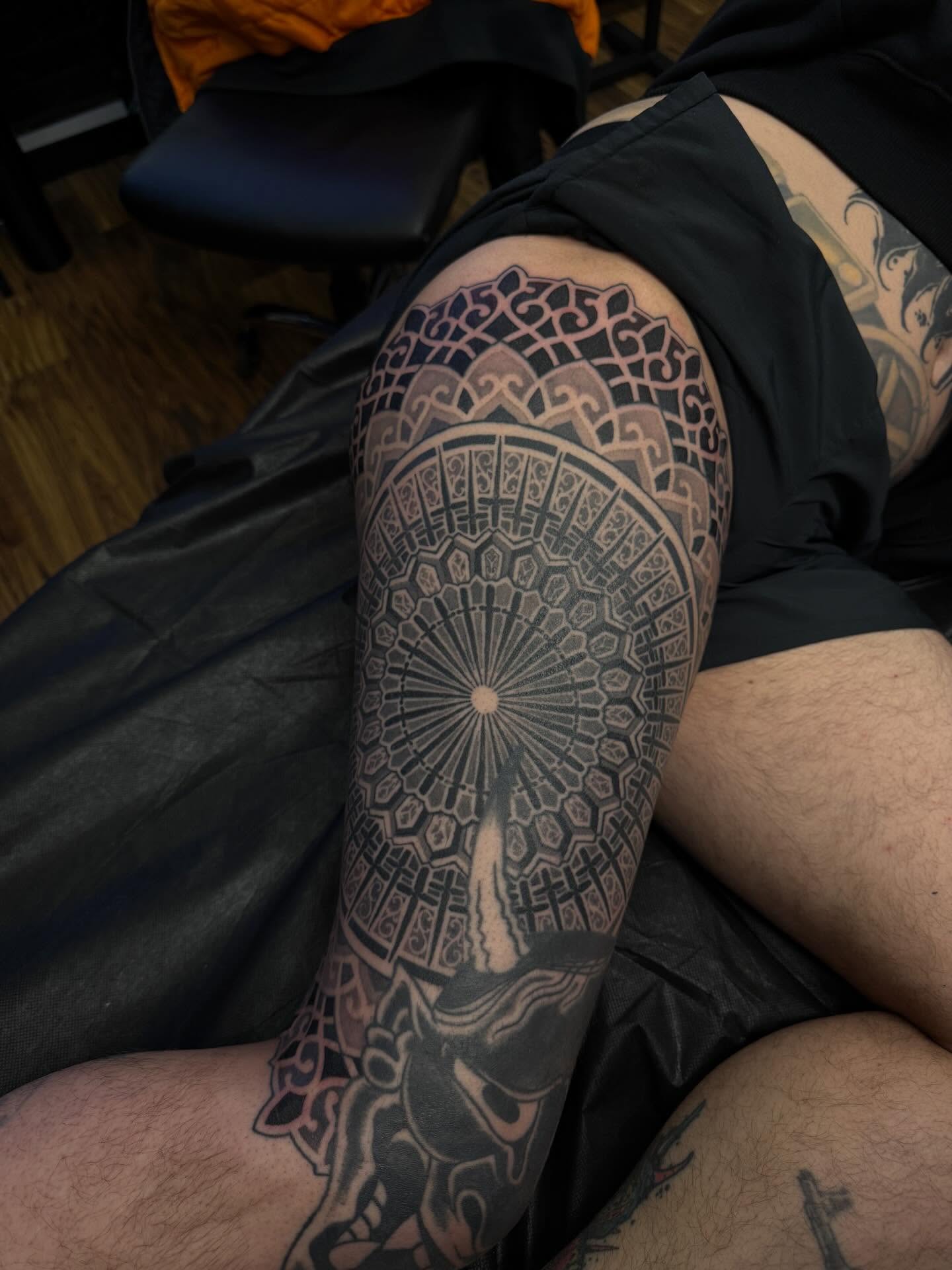 Tattoo by @jymicalkins — geometric