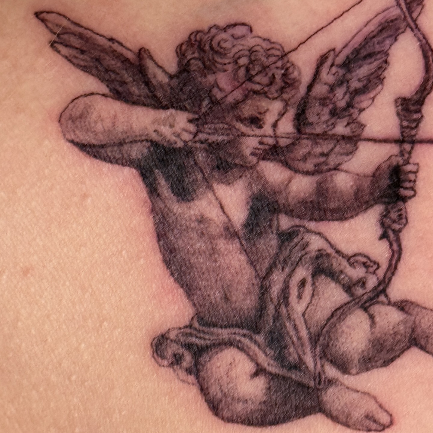 Tattoo by @natalierosas_ โ black_and_grey