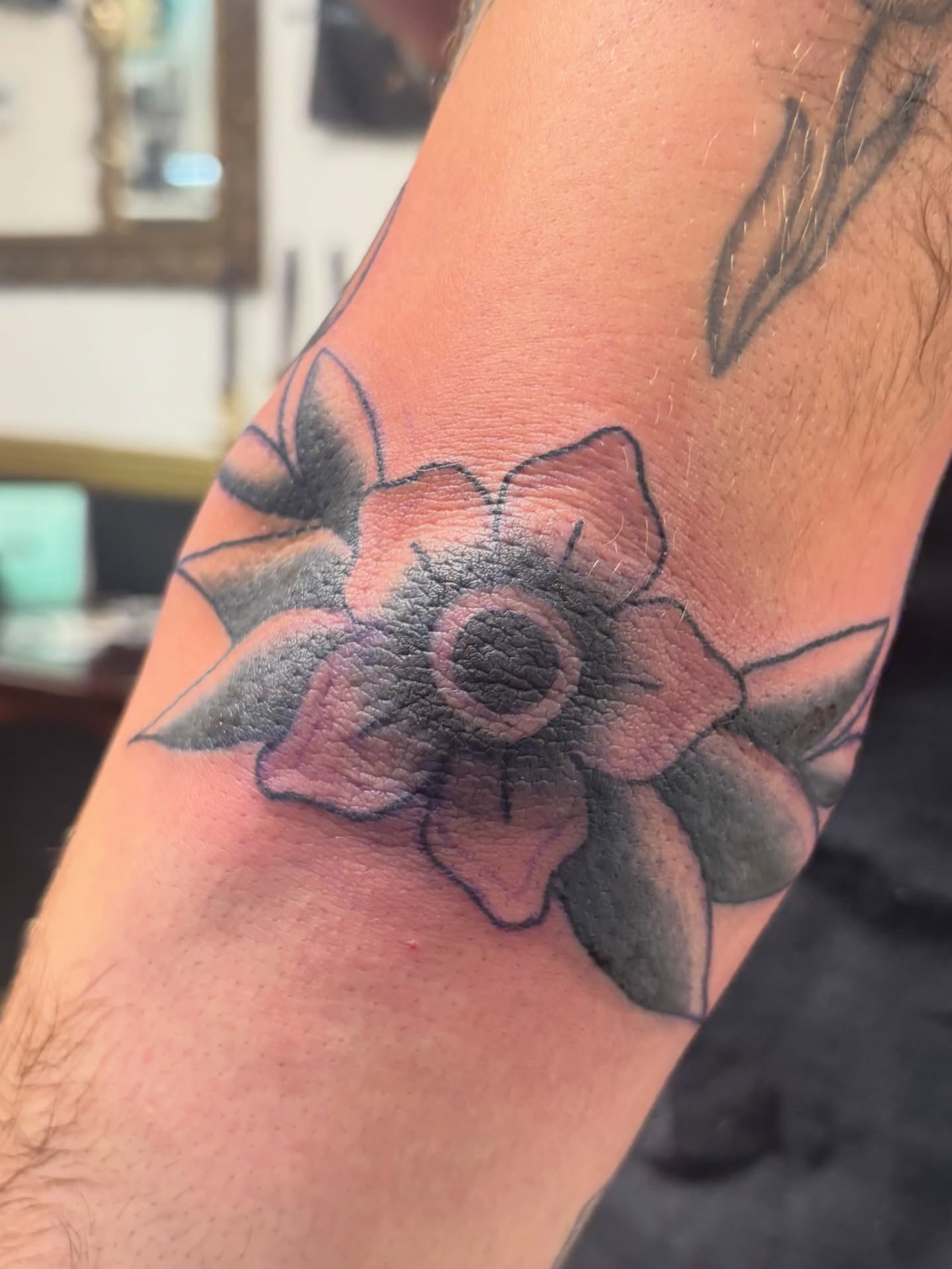 Tattoo by @bridgetsmithtattoos — black_and_grey