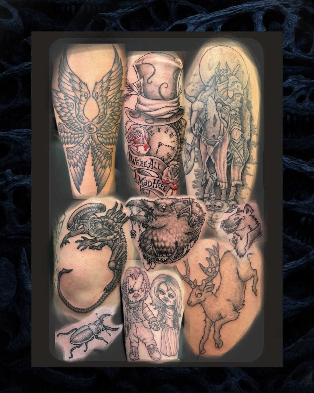 Tattoo by @noahbtattoos — black_and_grey, realism