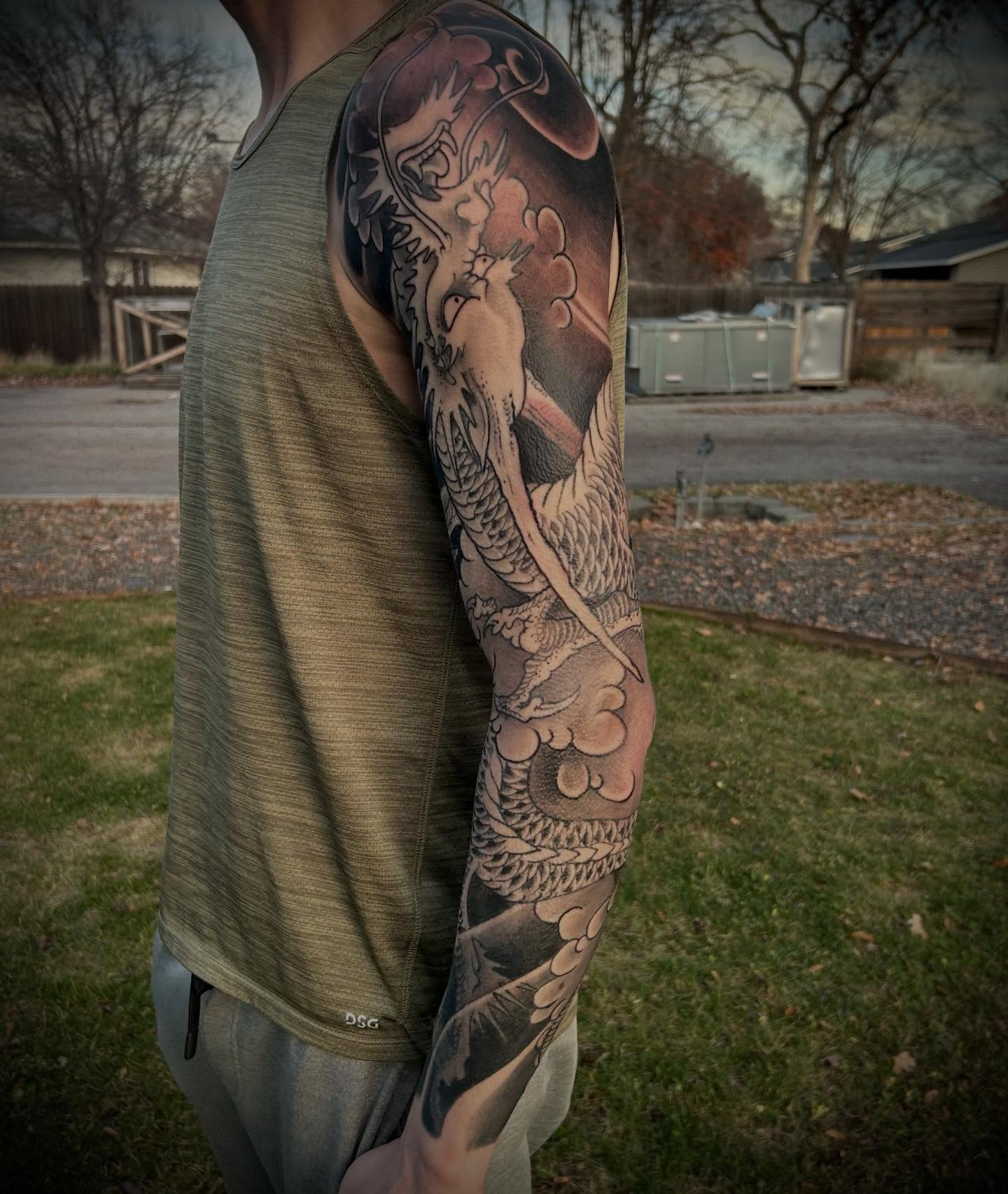 Tattoo by @tattz_brannigan — japanese_irezumi