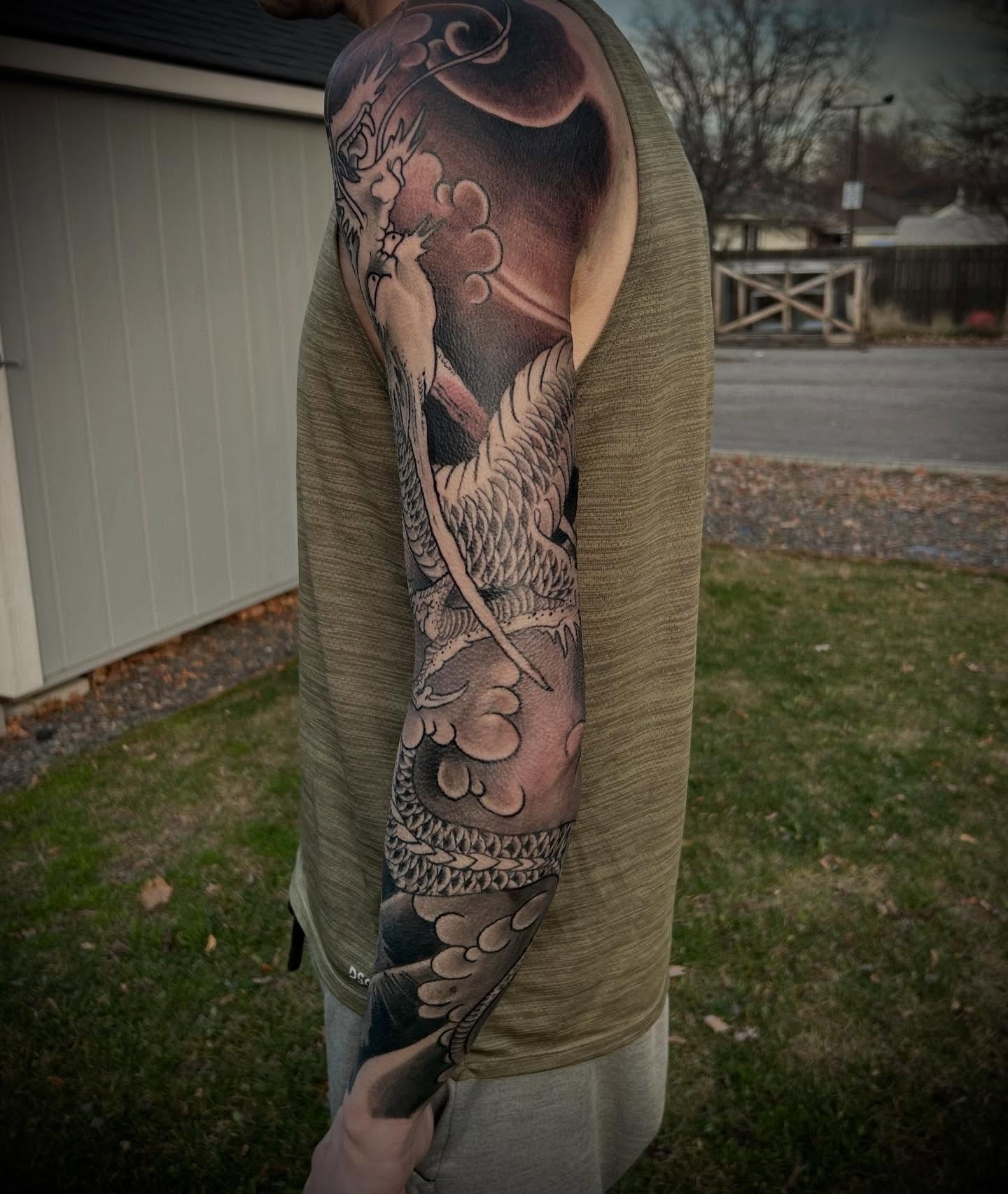 Tattoo by @tattz_brannigan — japanese_irezumi, realism