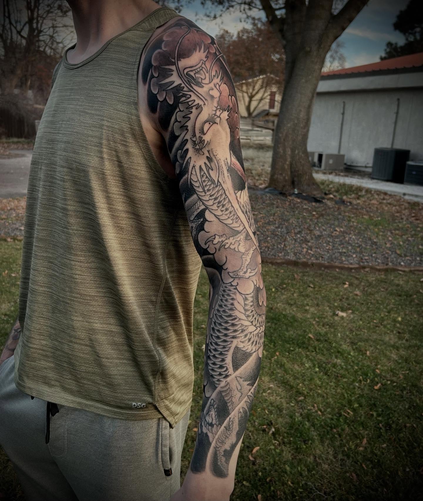 Tattoo by @tattz_brannigan — japanese_irezumi
