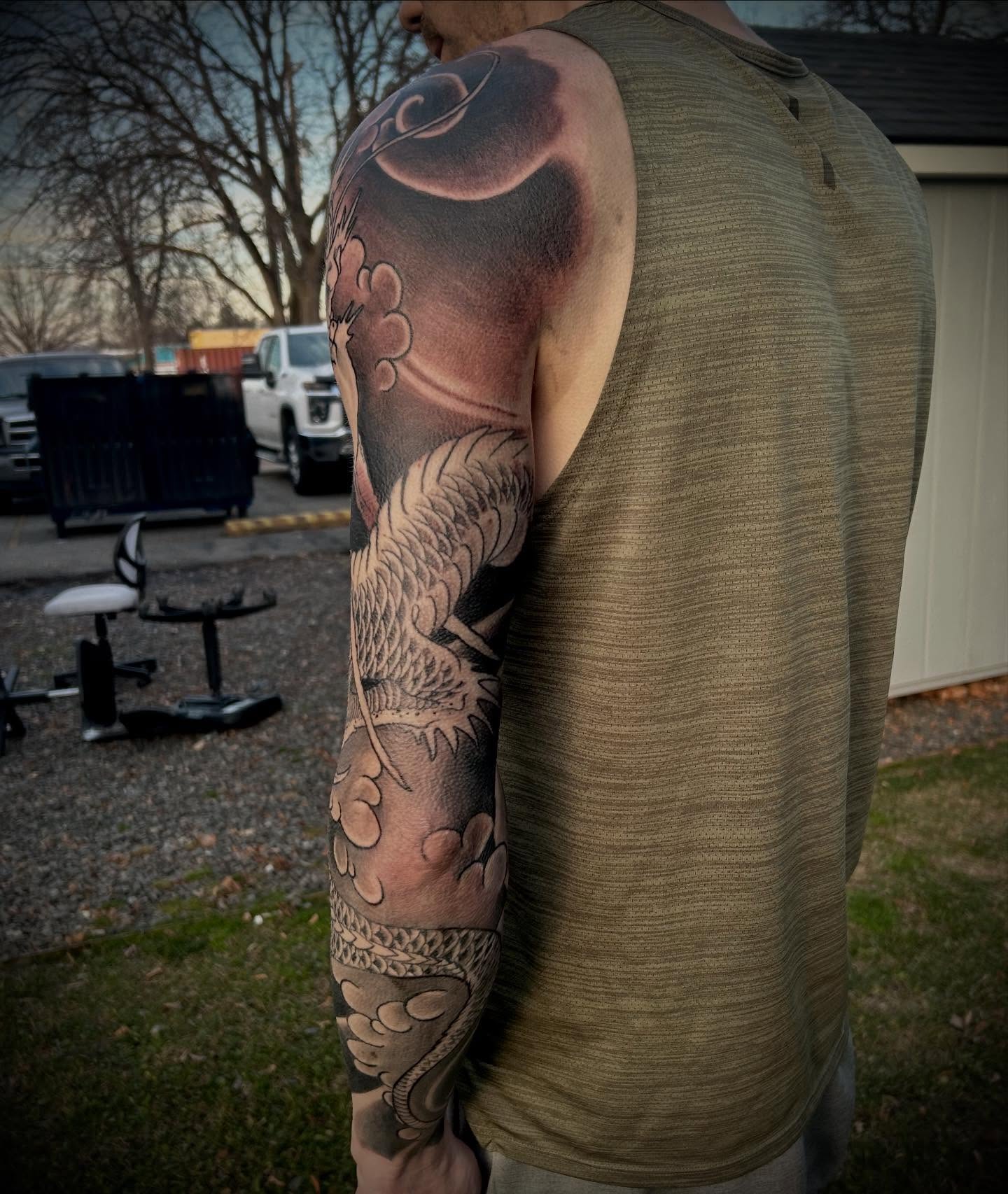 Tattoo by @tattz_brannigan — japanese_irezumi