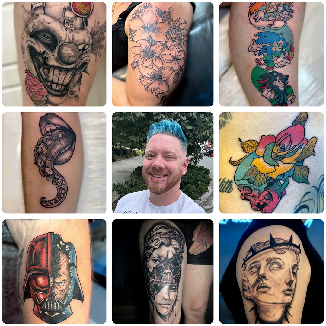 Tattoo by @nostalgiainks — realism, trash_polka