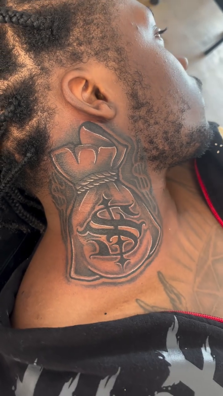 Tattoo by @teeski_ink — black_and_grey, realism