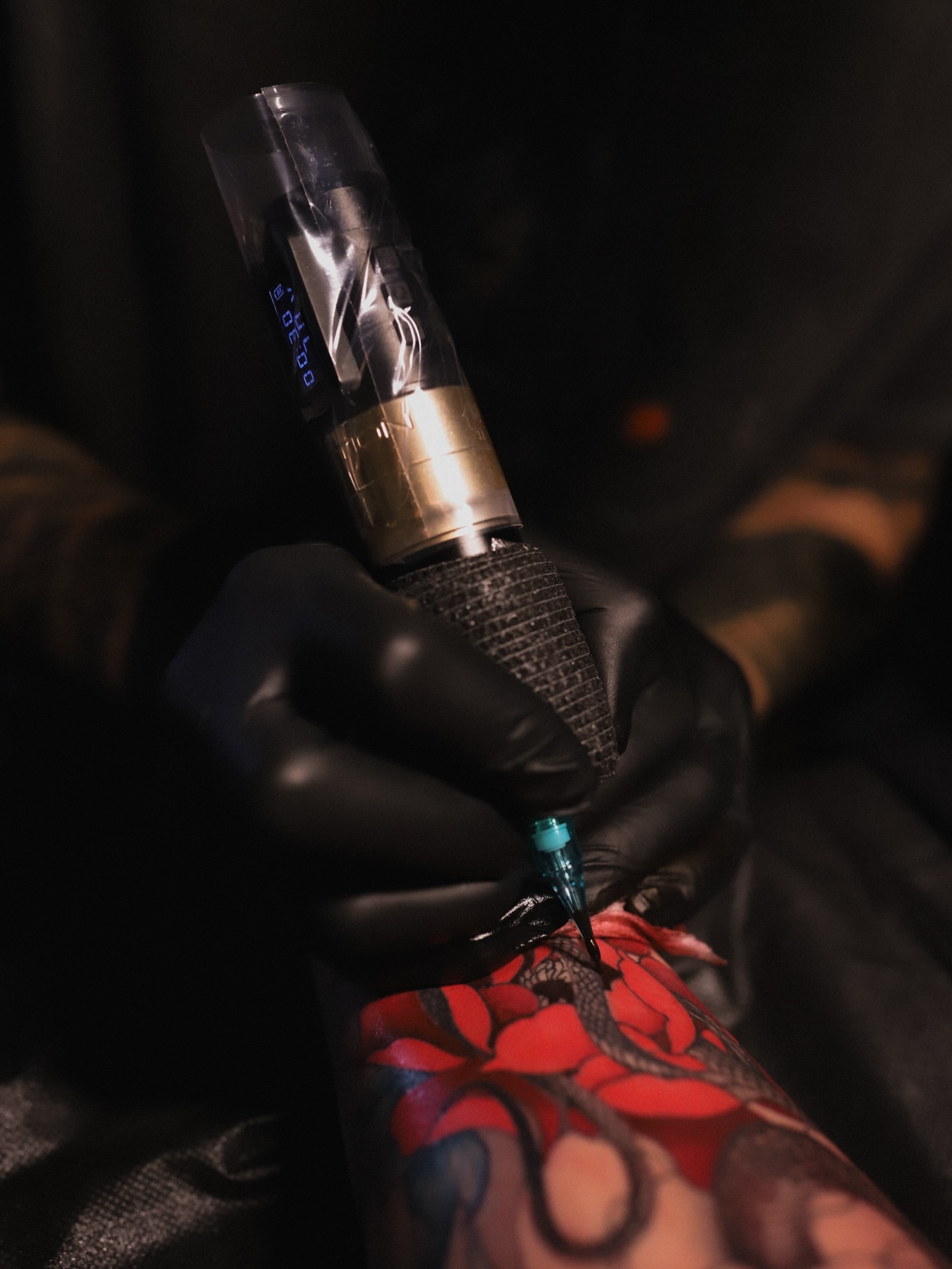 Tattoo by @ethanlundtattooing — american_traditional, dotwork